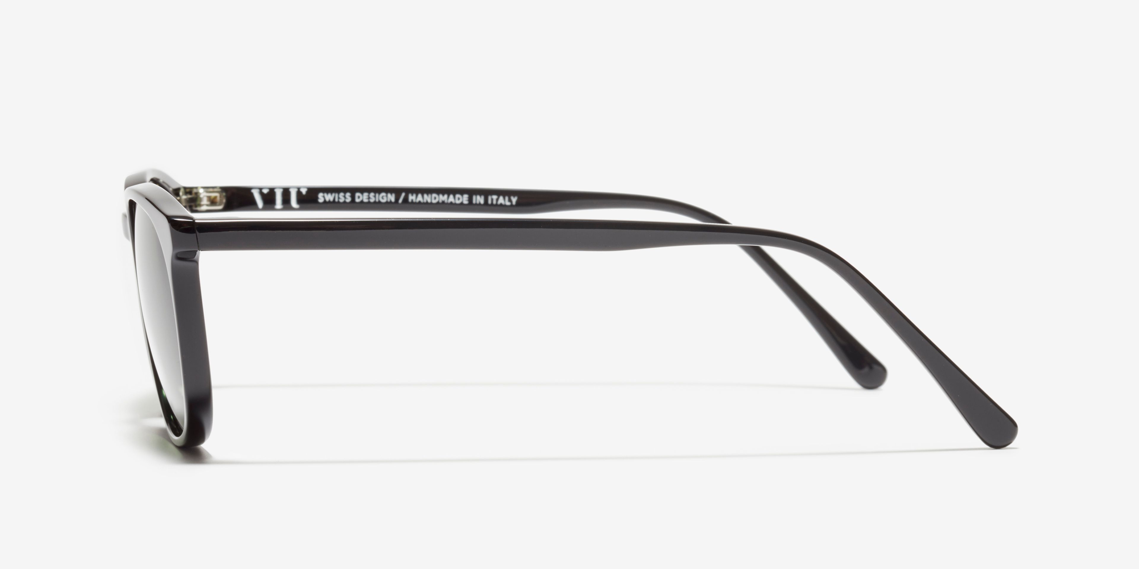 Seite-Bild der Sonnenbrille The Neat in Farbe Black und Größe Schmal