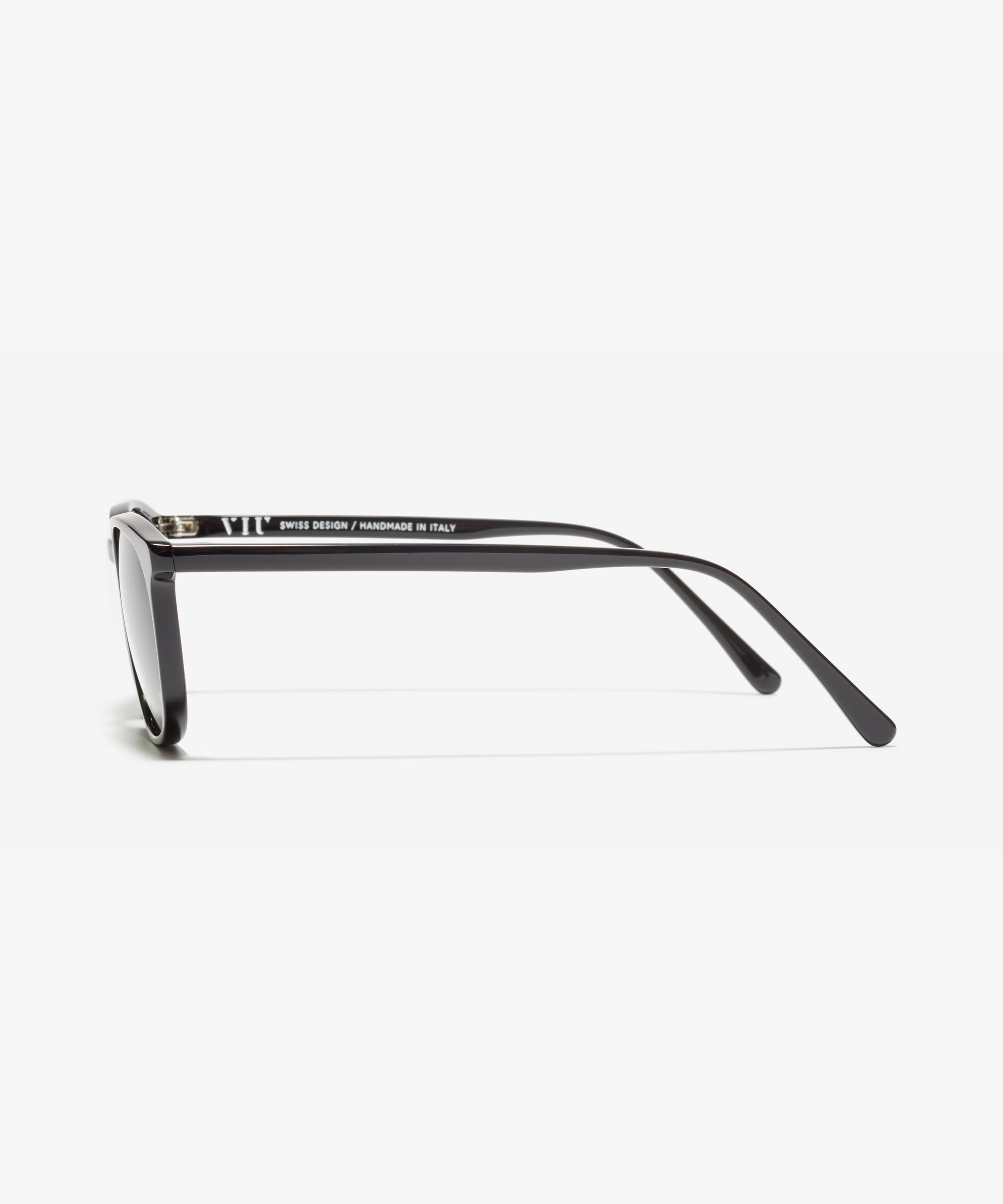 Seite-Bild der Sonnenbrille The Neat in Farbe Black und Größe Schmal