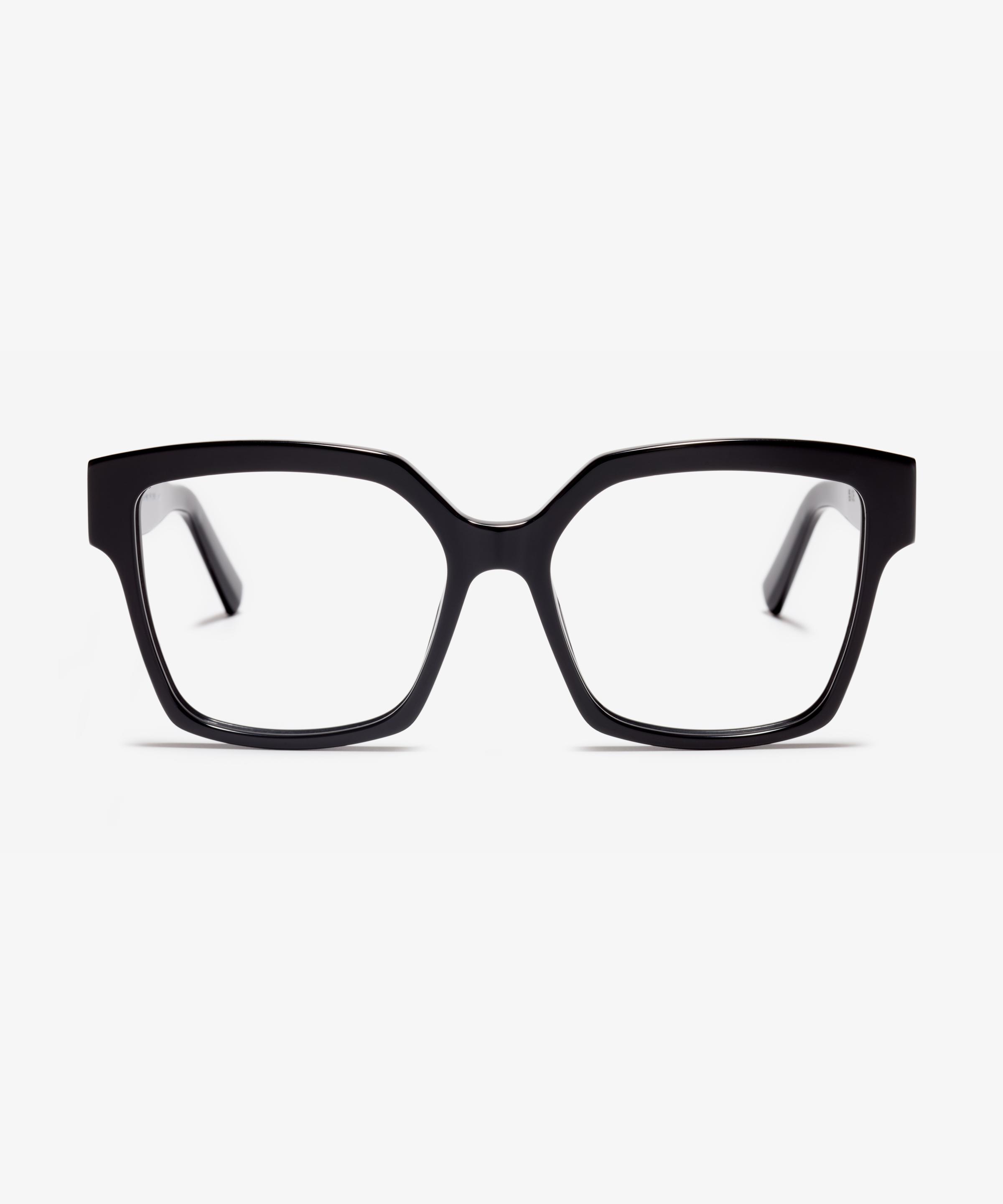 Front-Bild der Brille The Royal in Farbe Black und Größe Breit