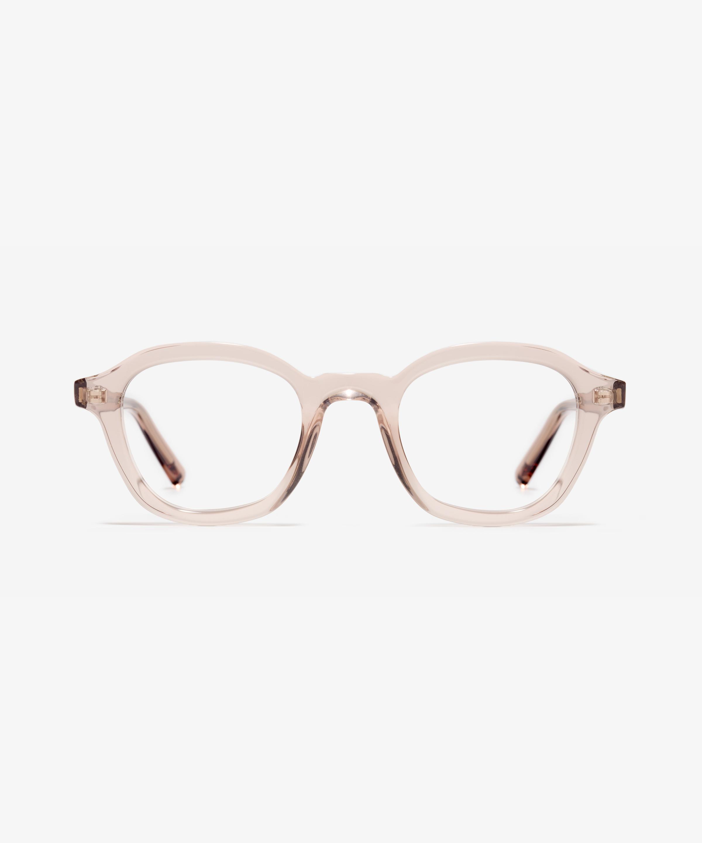 Image Face de la monture The Curator en couleur Pale Brown et taille Moyens