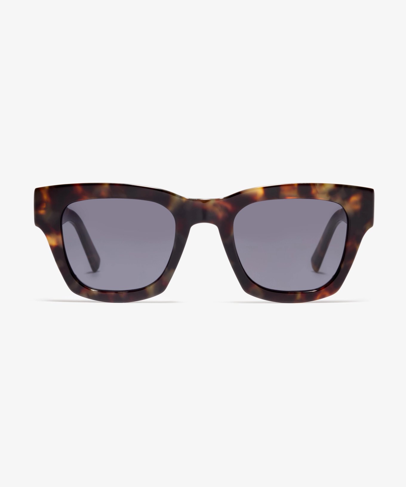 Front-Bild der Sonnenbrille The Catch in Farbe Amber Tortoise und Größe Breit