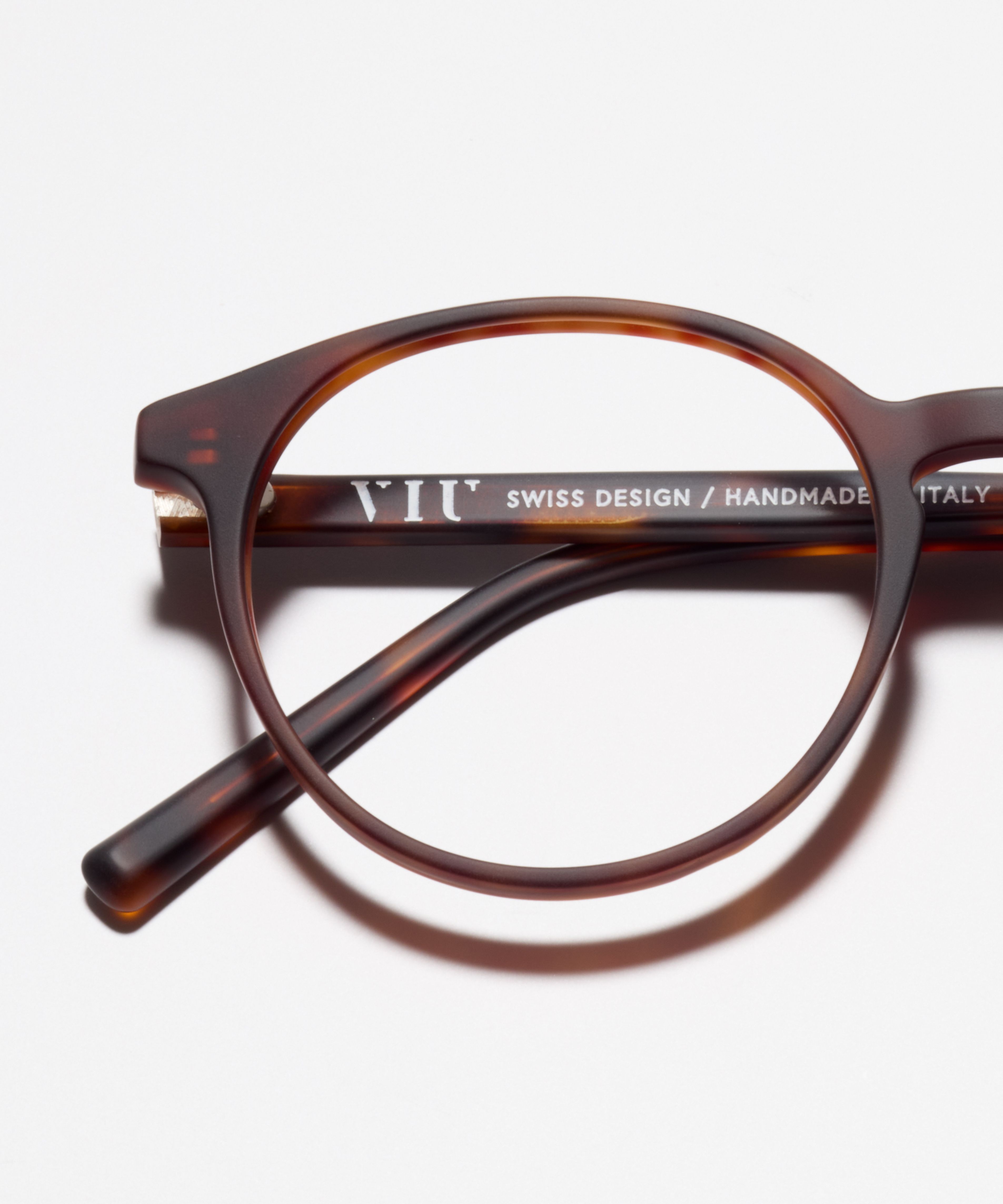 Detail-Bild der Brille The Dapper in Farbe Tortoise und Größe Breit