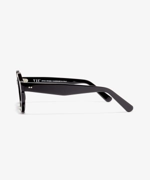 Seite-Bild der Brille The Literary in Farbe Black und Größe Mittel