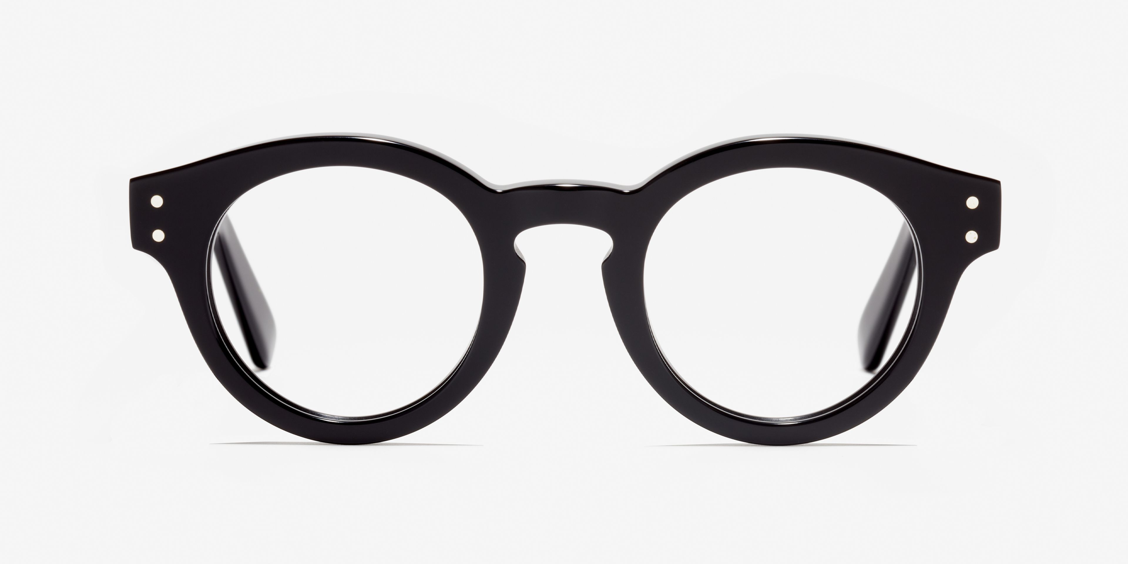 Front-Bild der Brille The Poppy in Farbe Black und Größe Mittel