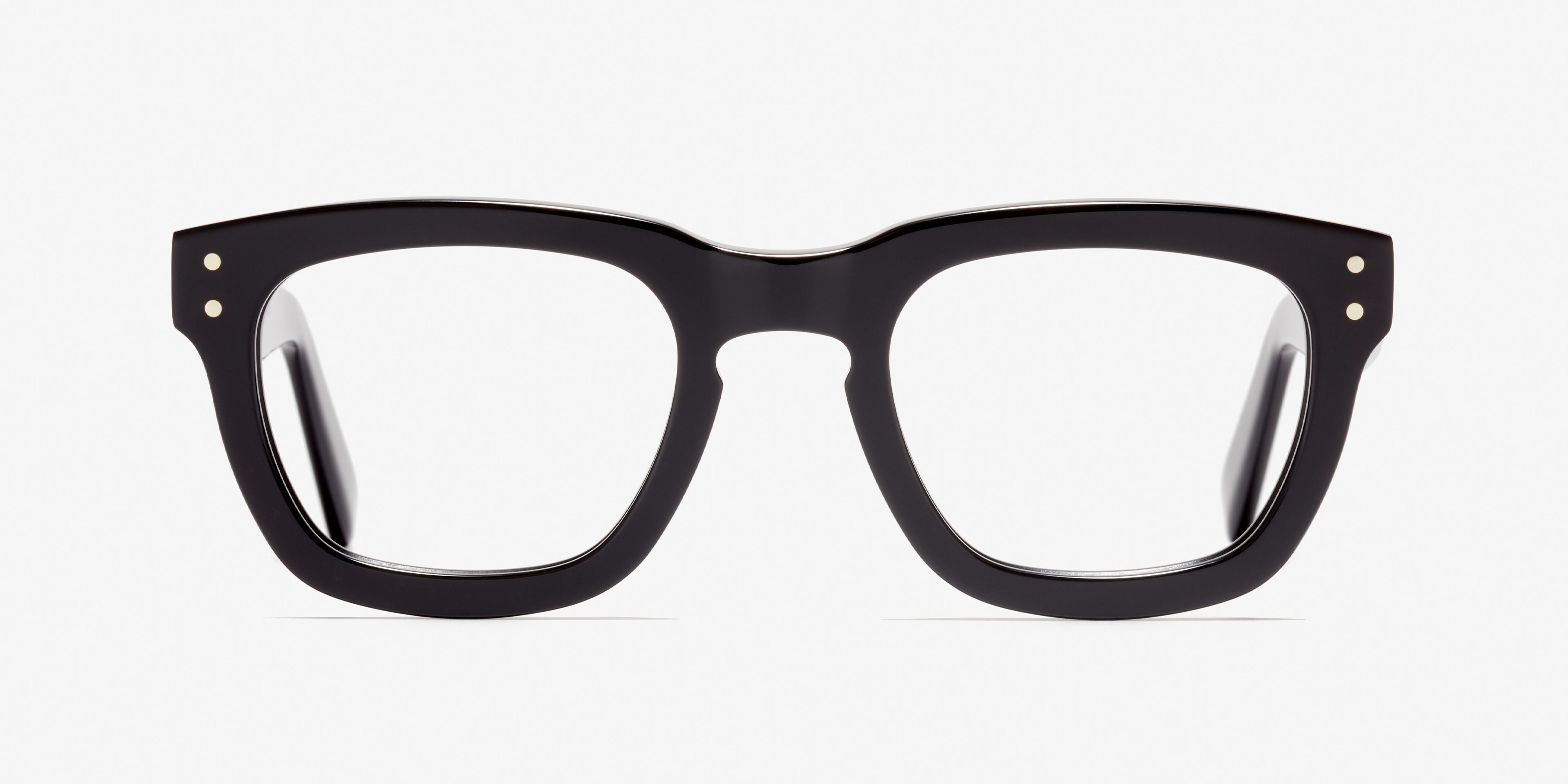 Front-Bild der Brille The Novelist in Farbe Black und Größe Mittel