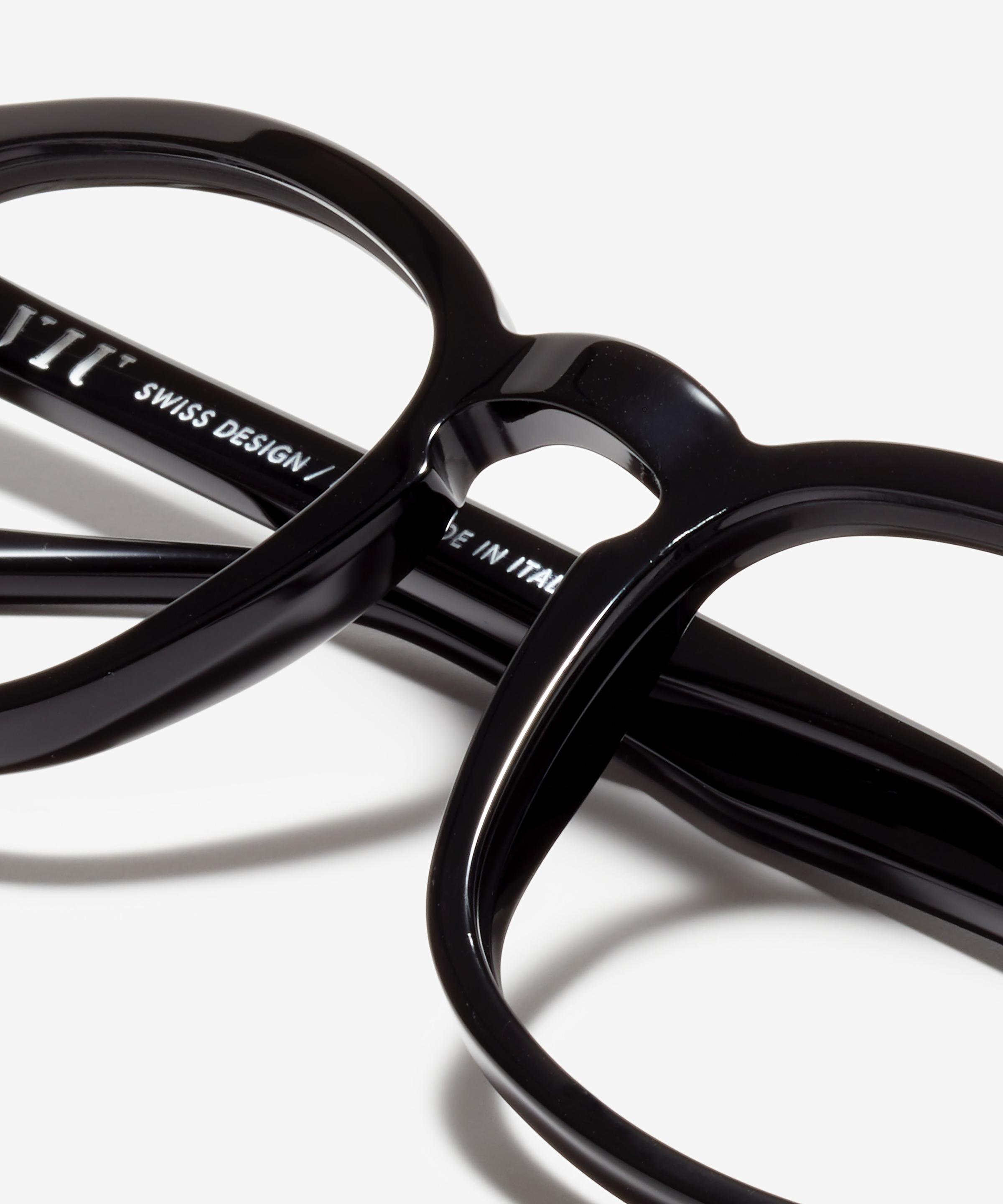 Detail image of the frame The Distinct in colour Black and size Wide