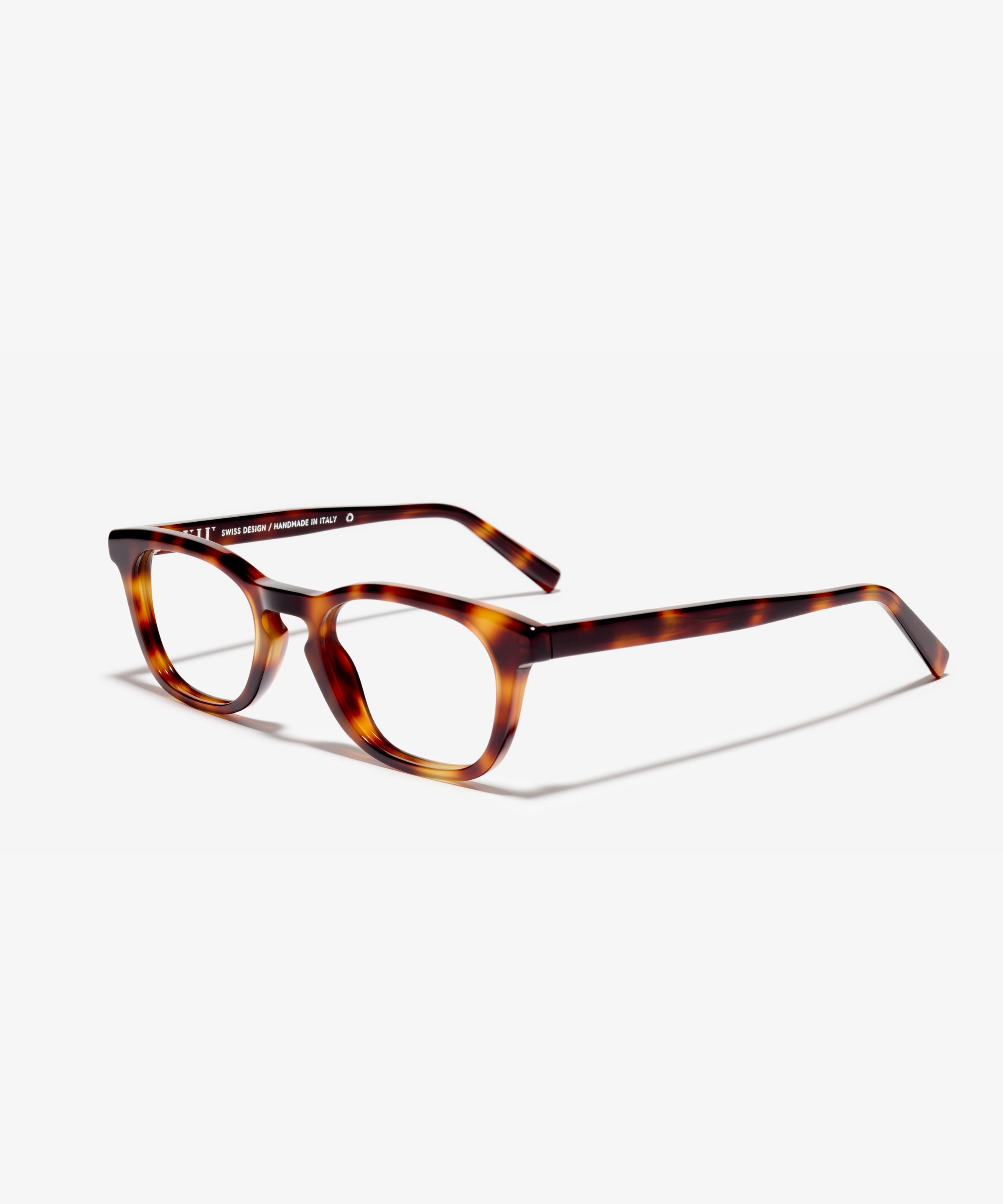 Angle image of the frame The Insight in colour Oak Havana and size Medium