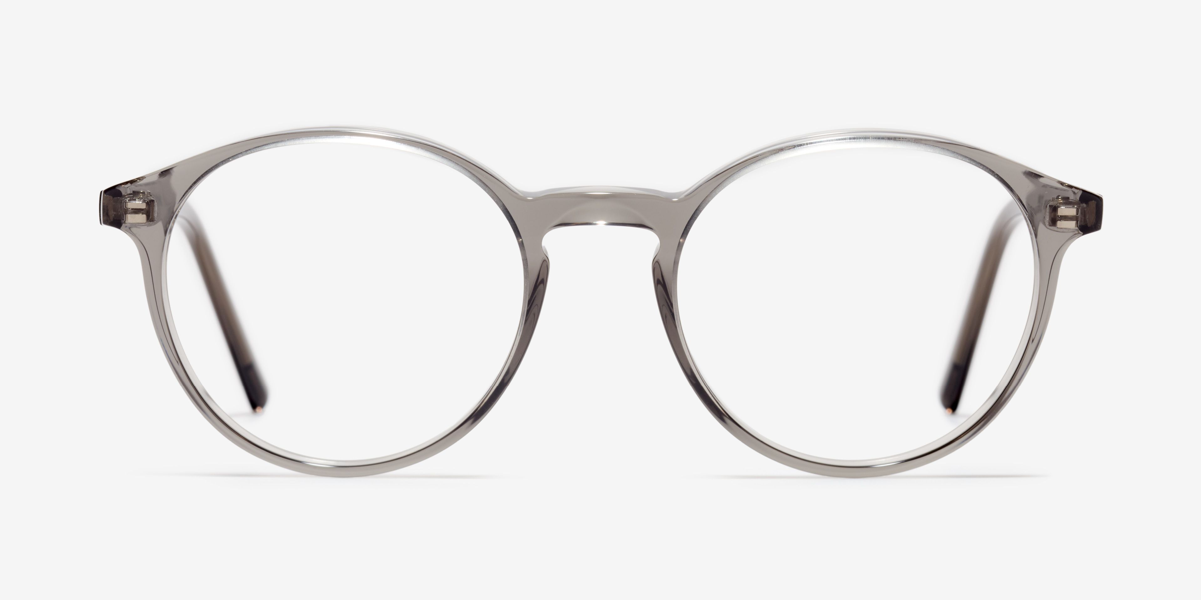 Front image of the frame The Dapper in colour Smoke and size Wide