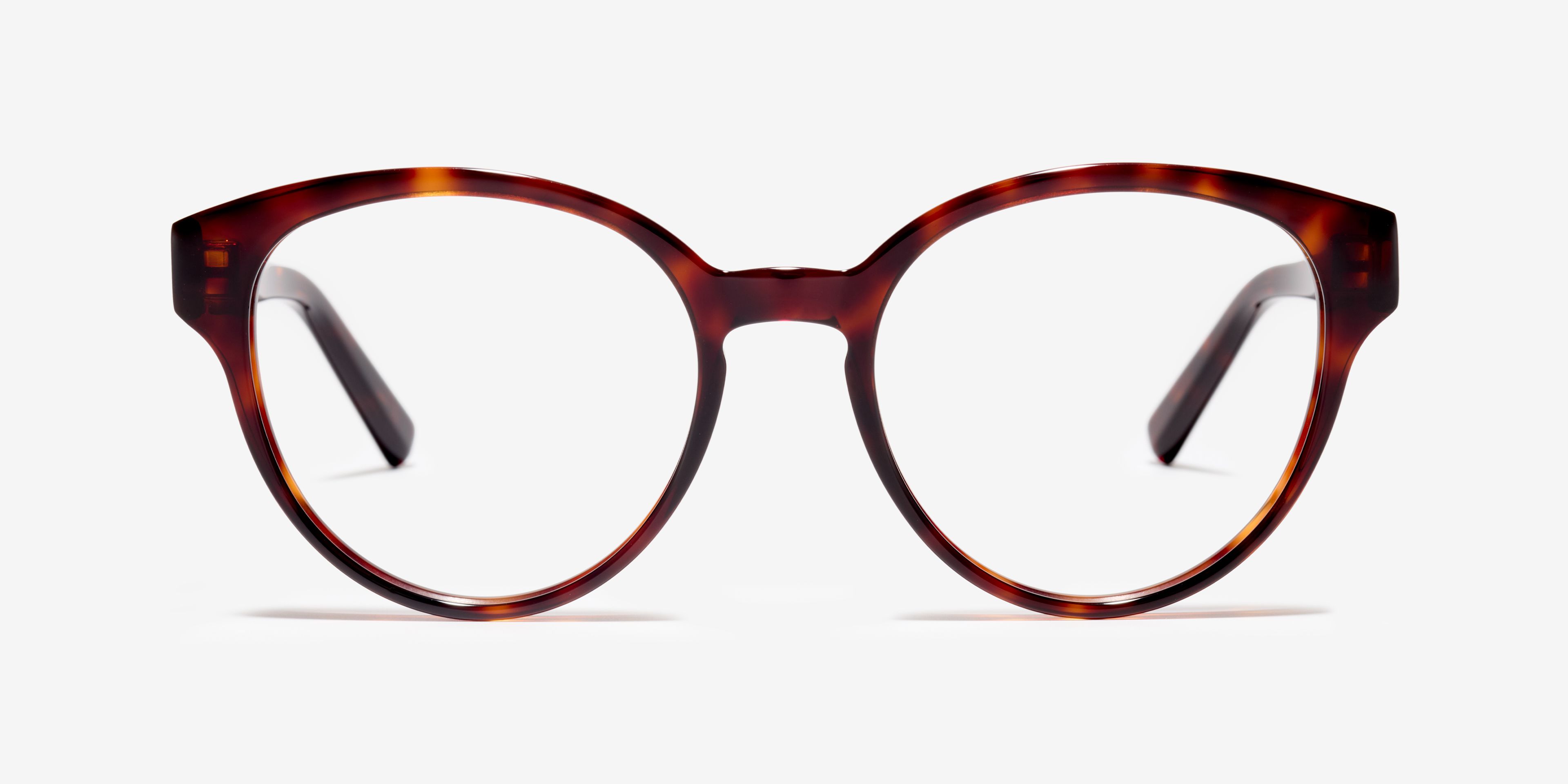 Front-Bild der Brille The Dazzling in Farbe Tortoise und Grösse Mittel