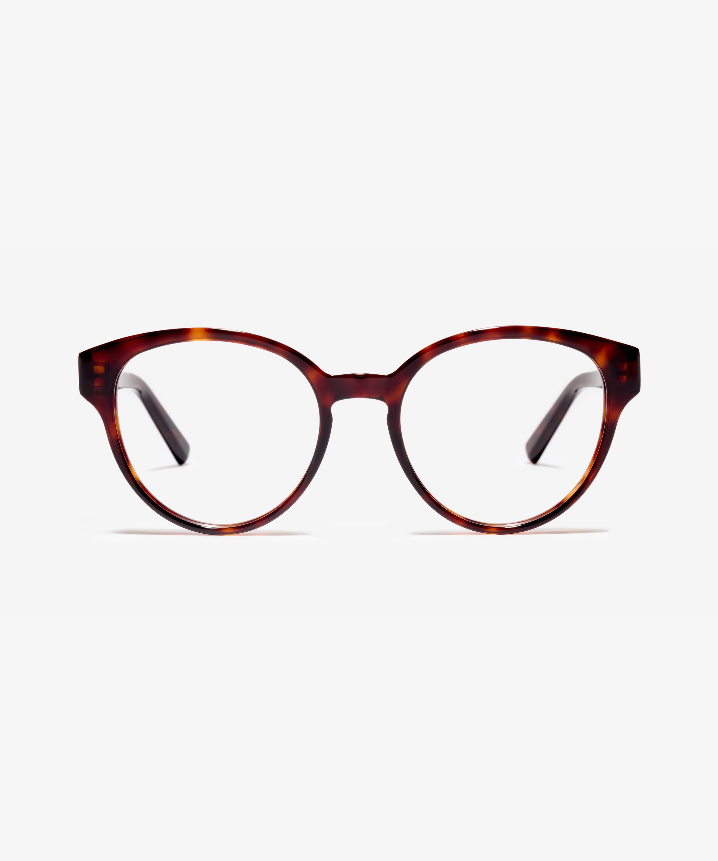 Front-Bild der Brille The Dazzling in Farbe Tortoise und Grösse Mittel