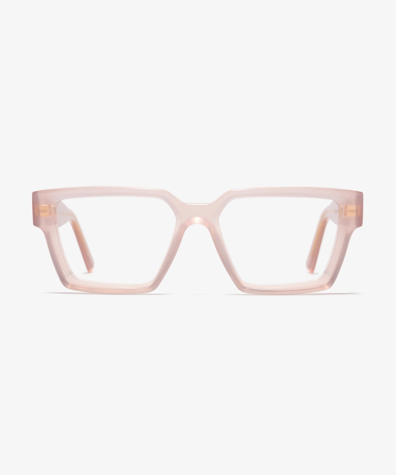 Front-Bild der Brille The Savage in Farbe Soft Blush und Größe Breit