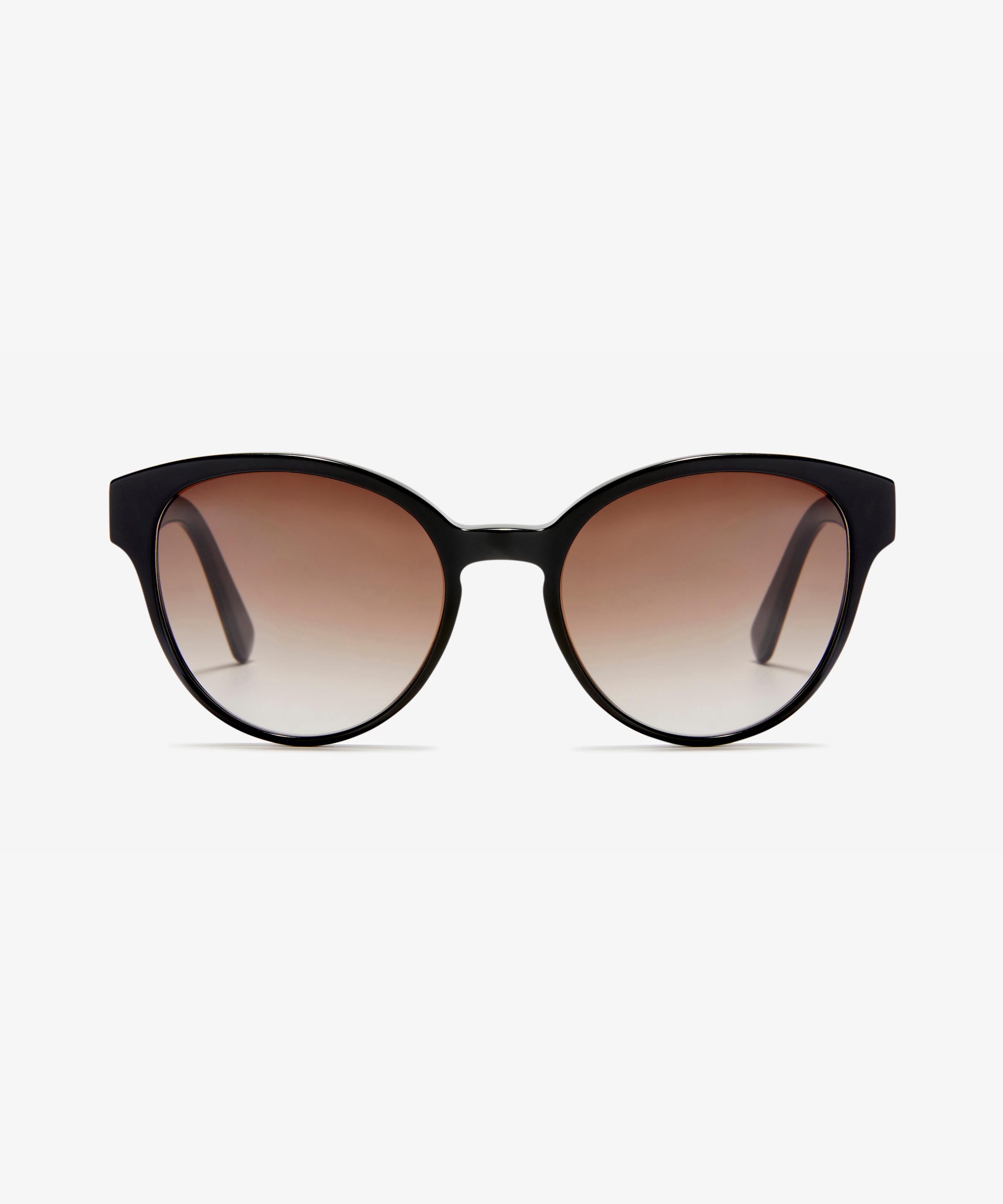 Front image of the sunglasses The Dazzling in colour Black and size Medium