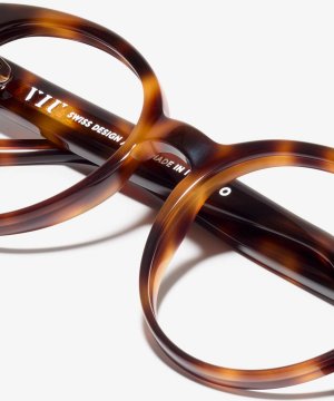 Detail-Bild der Brille The Dazzling in Farbe Cherrywood und Größe Mittel