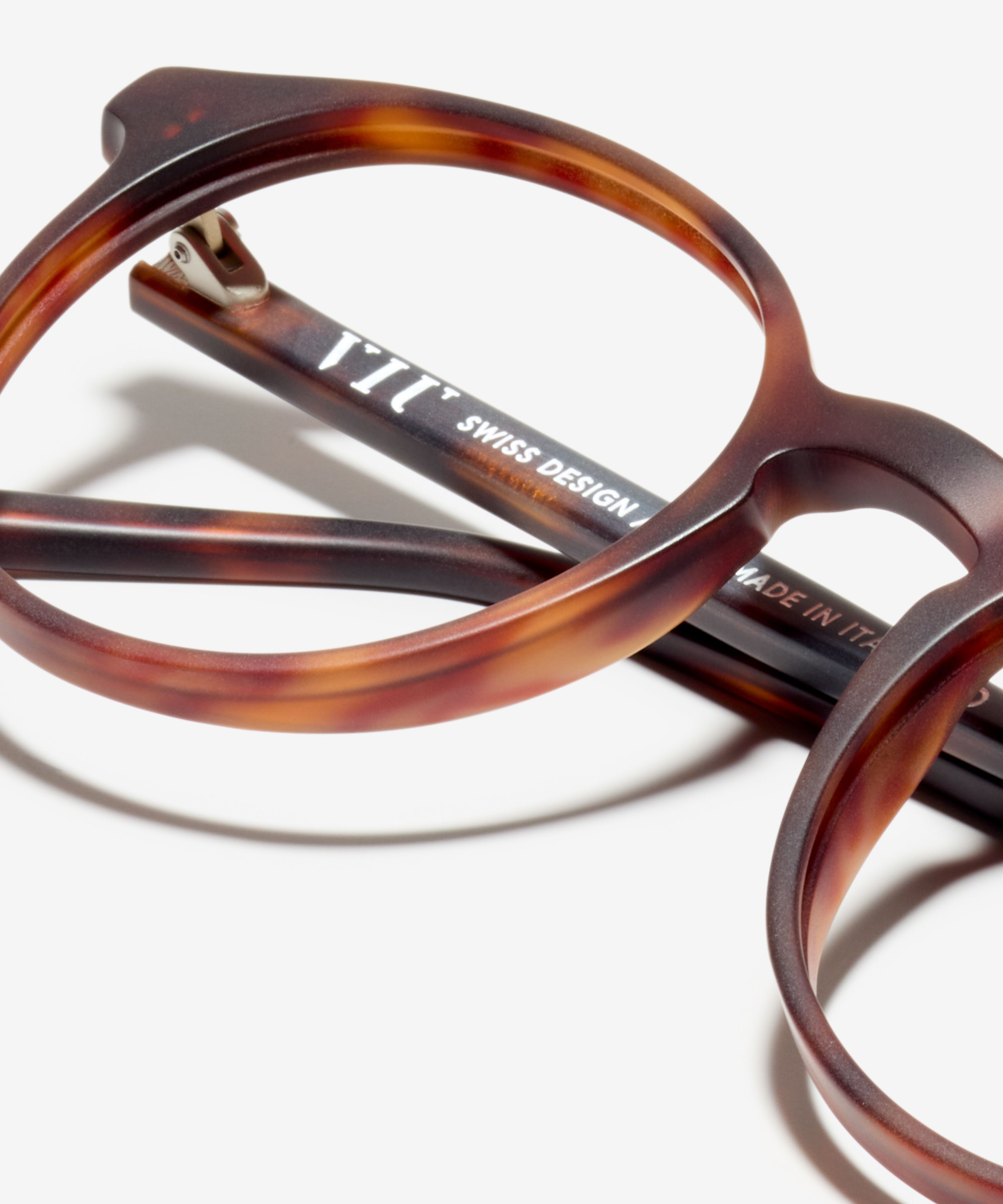 Detail-Bild der Brille The Dapper in Farbe Tortoise und Größe Breit