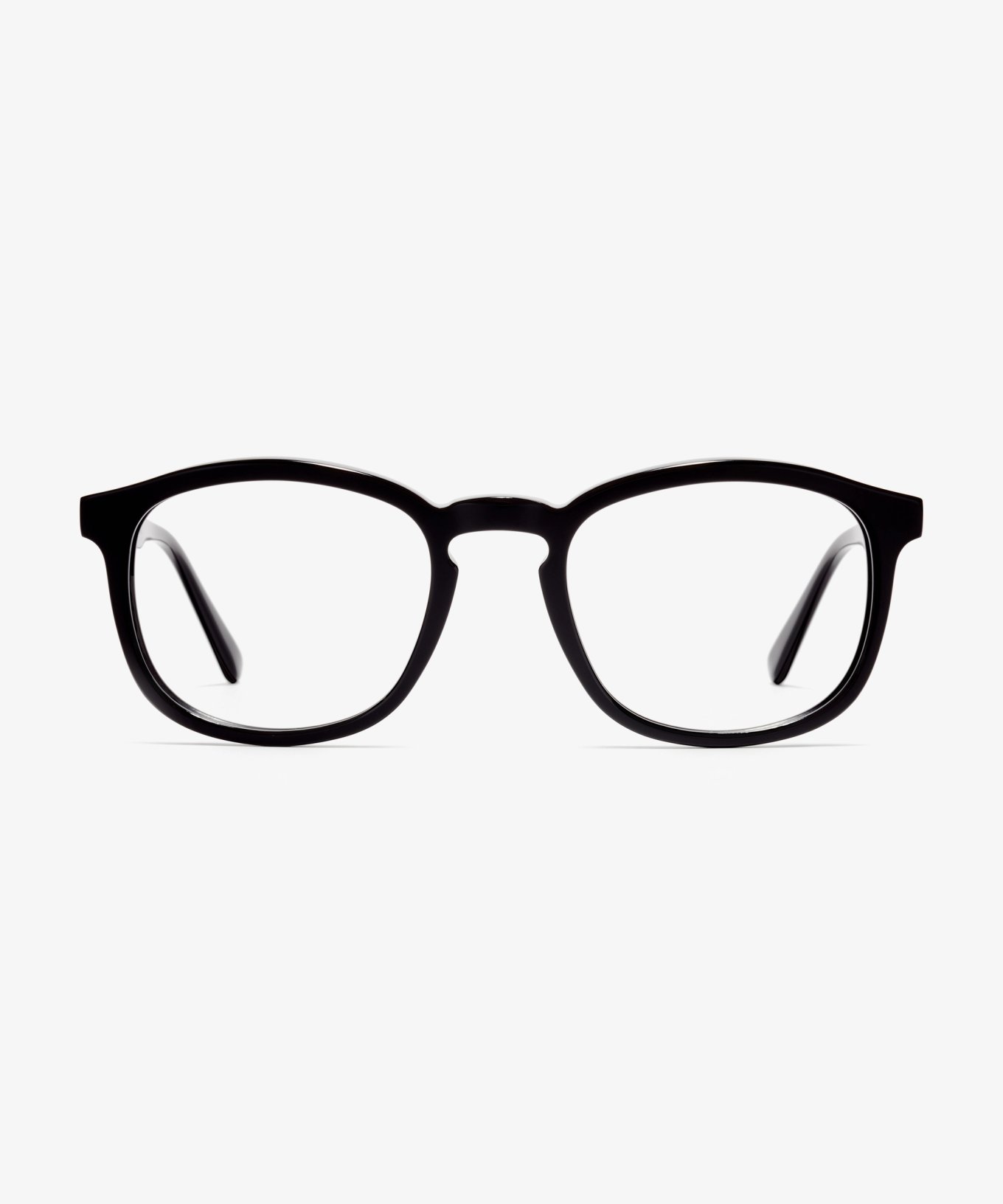 Front-Bild der Brille The Distinct in Farbe Black und Größe Breit