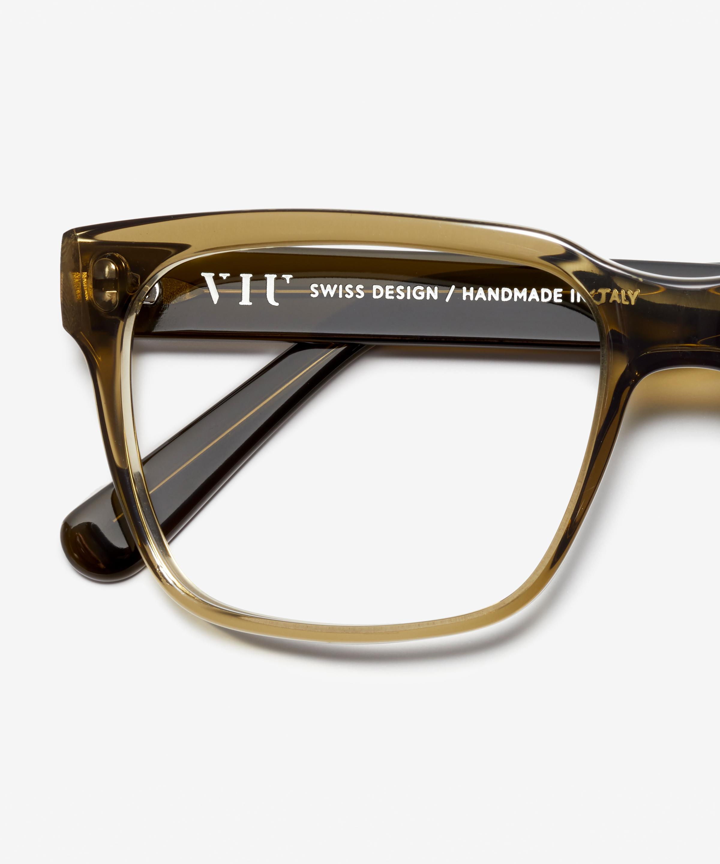 Detail image of the frame The Beast II in colour Khaki and size Wide