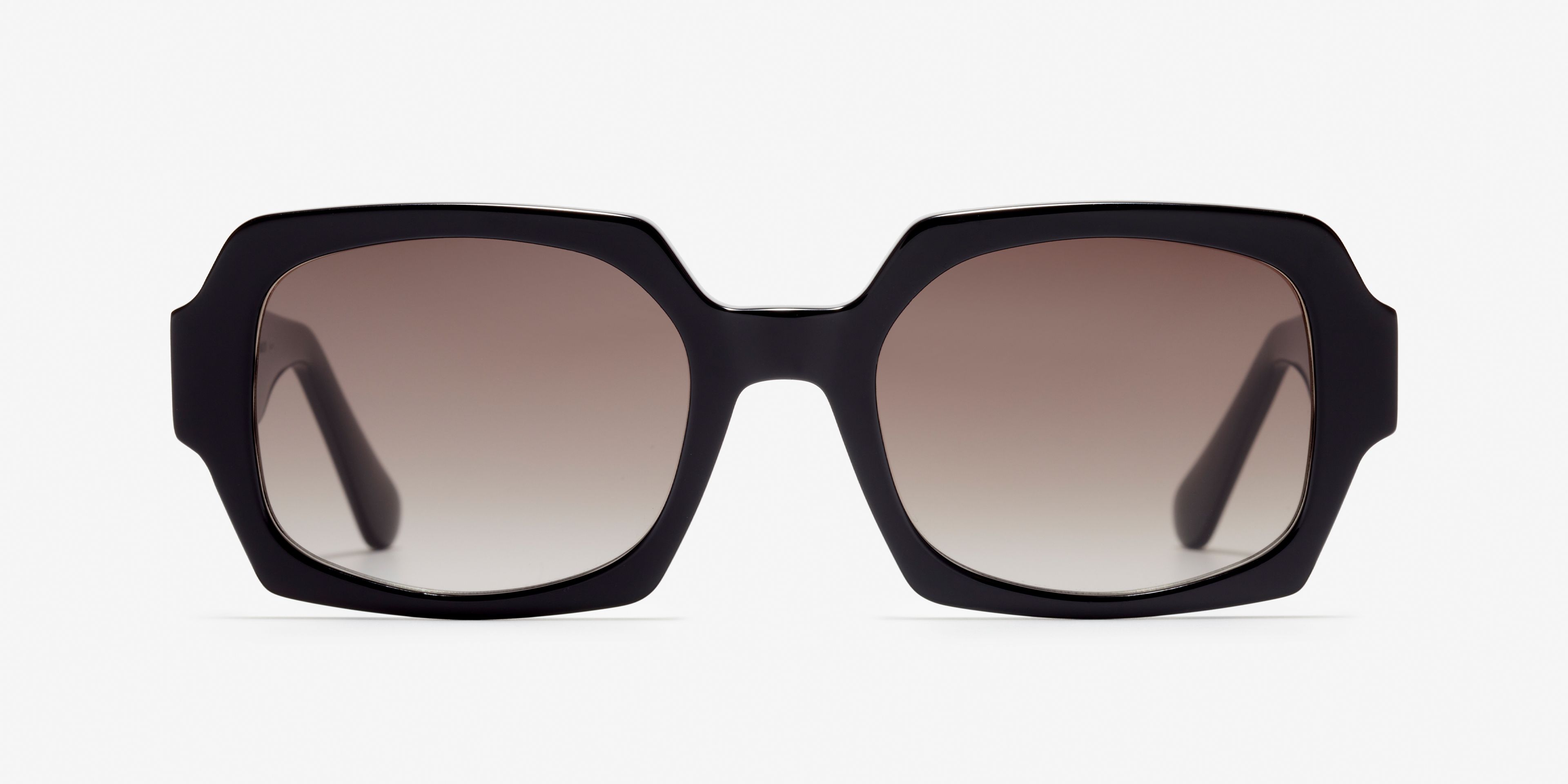 Front-Bild der Sonnenbrille The Renegade in Farbe Black und Größe Mittel