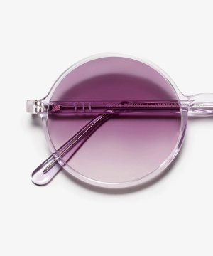 Detail image of the sunglasses The Poetic in colour Lilac and size Wide