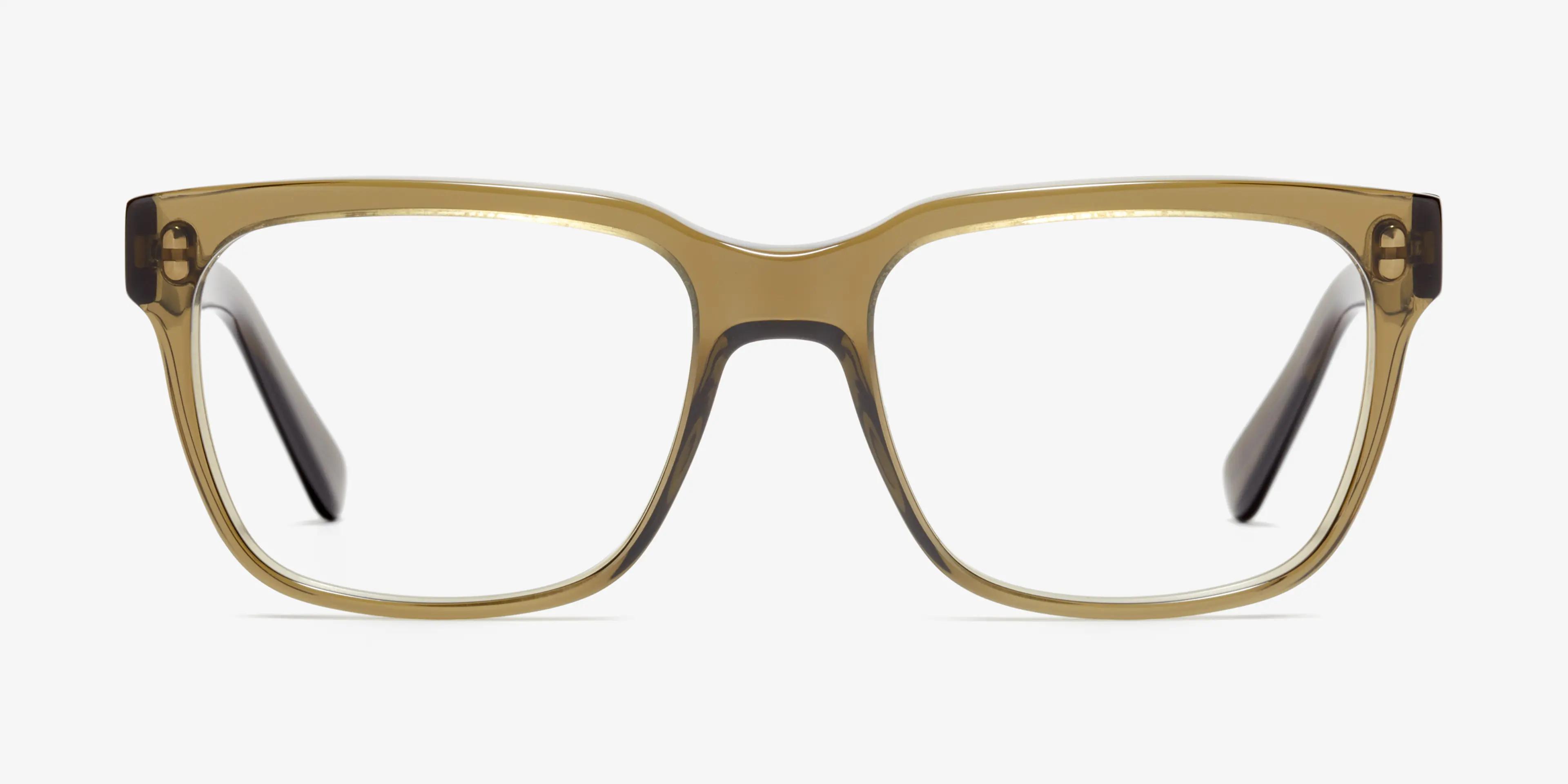 Front-Bild der Brille The Beast II in Farbe Khaki und Grösse Breit