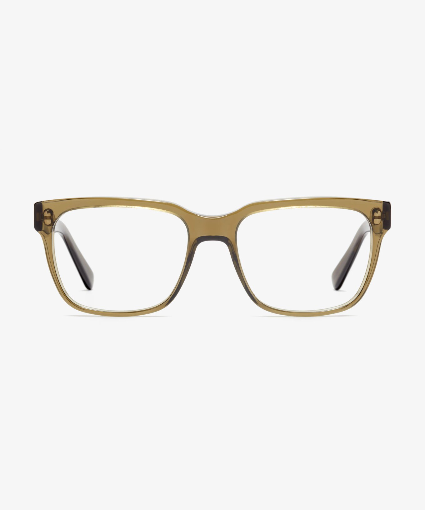 Front image of the frame The Beast II in colour Khaki and size Wide