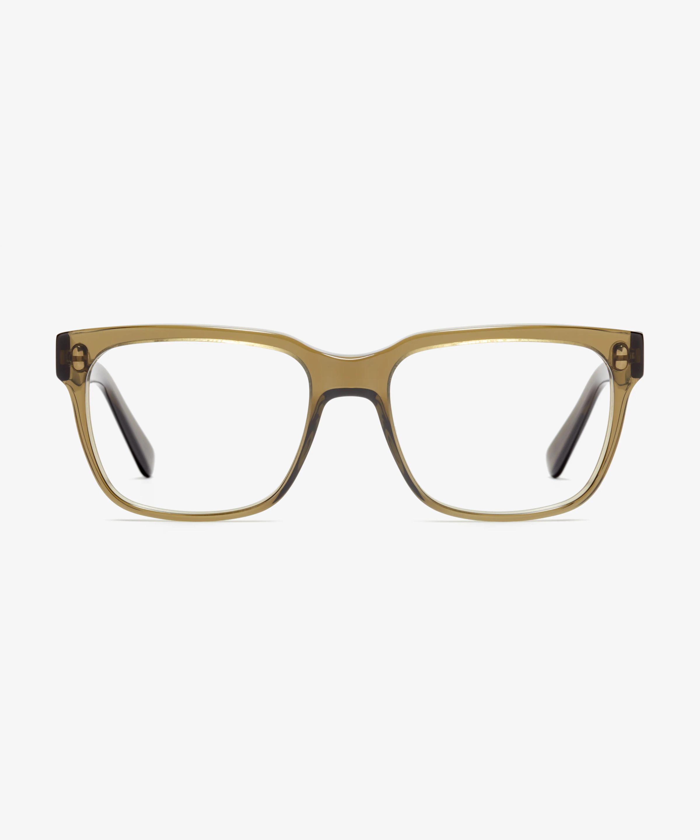Front-Bild der Brille The Beast II in Farbe Khaki und Grösse Breit