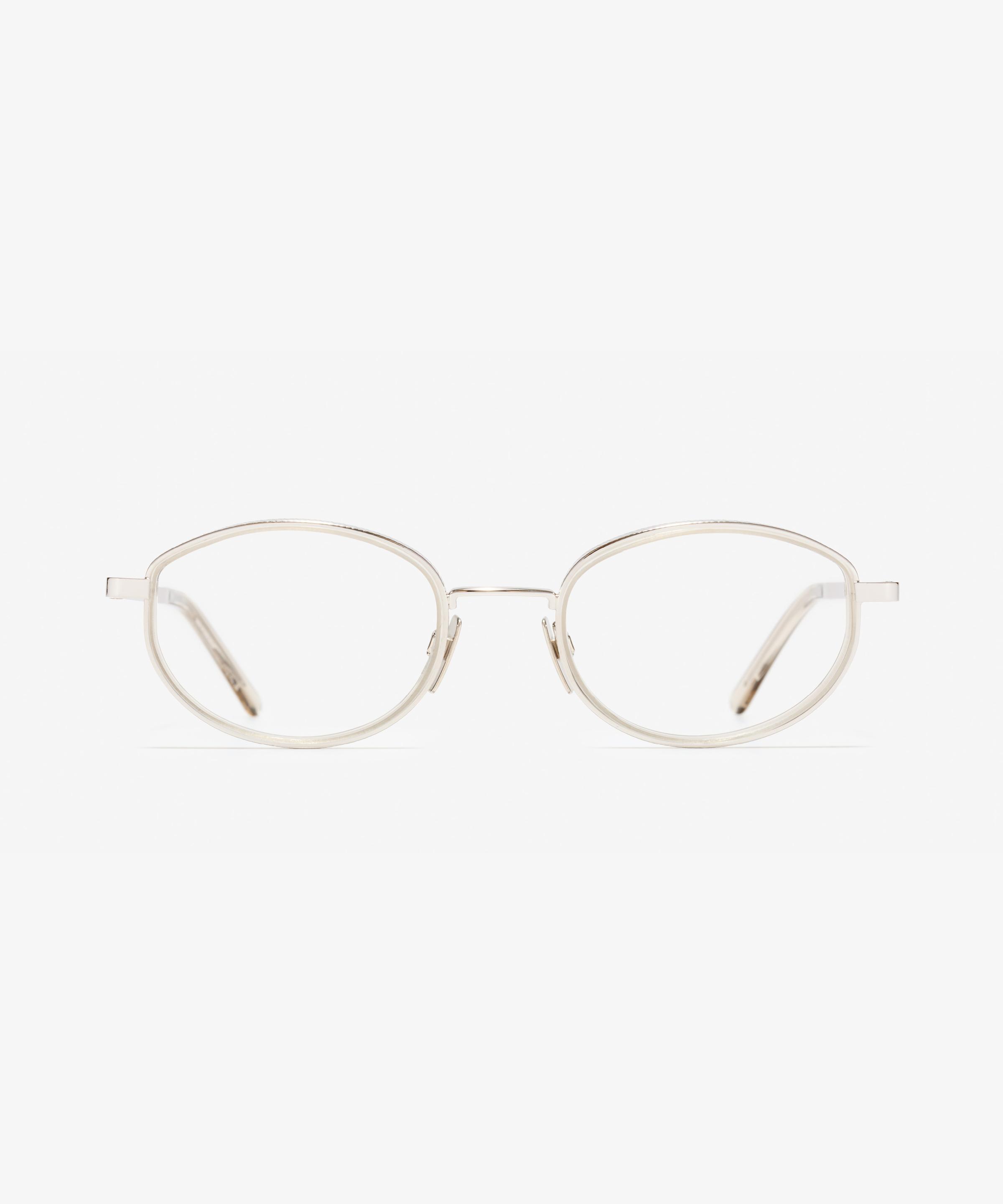 Front-Bild der Brille The Icon Ace in Farbe Silver und Grösse Mittel