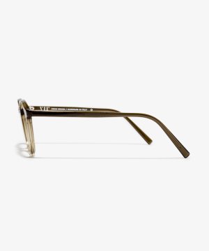 Seite-Bild der Brille The Dapper in Farbe Khaki und Größe Breit
