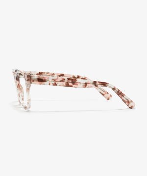 Seite-Bild der Brille The Sassy in Farbe Pastel Havana und Größe Breit