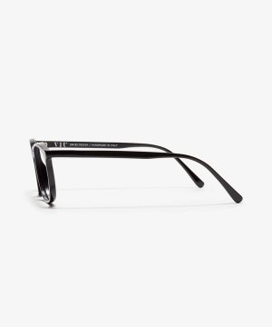 Side image of the frame The Neat in colour Black and size Narrow