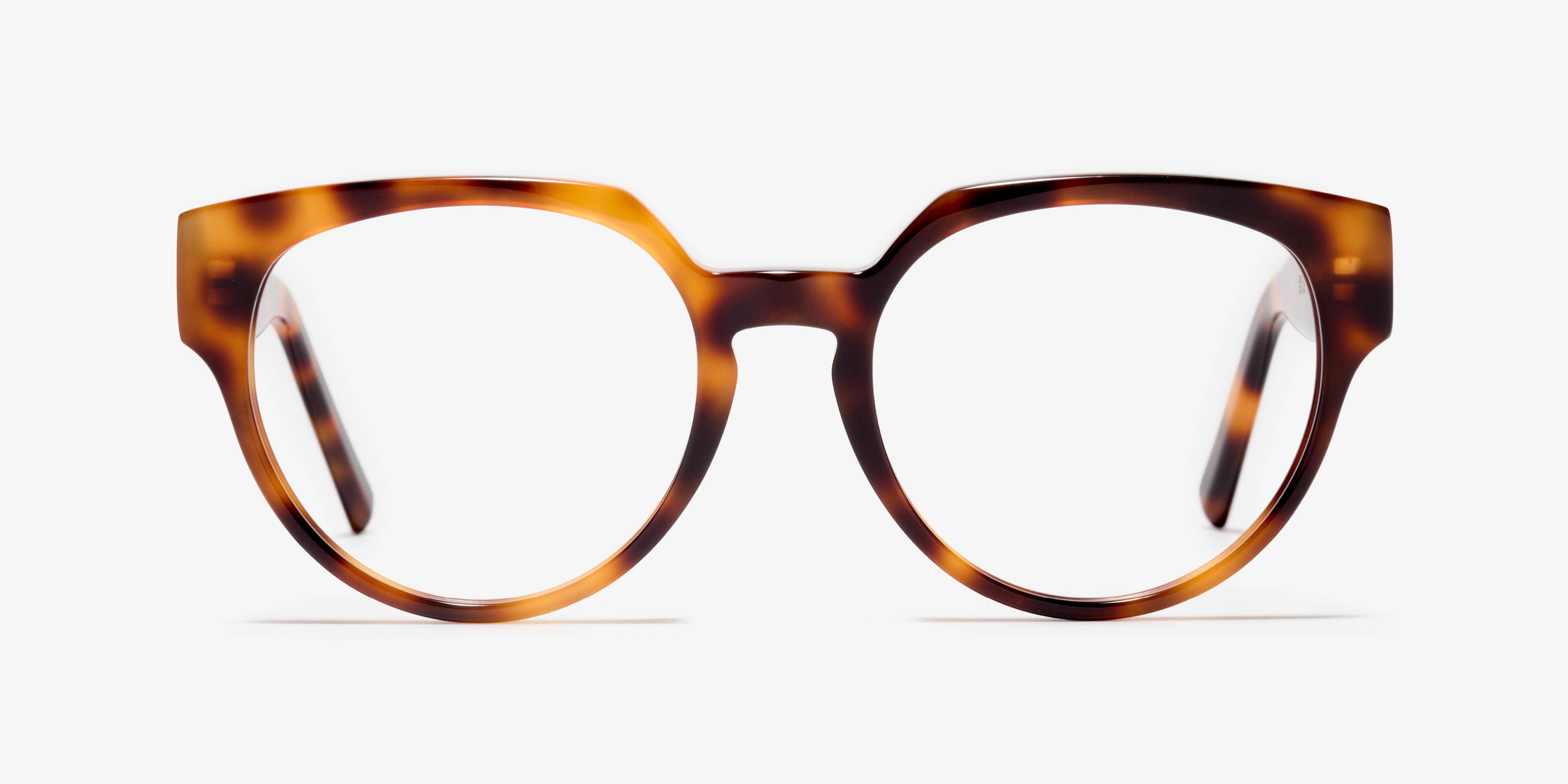 Image Face de la monture The Chic en couleur Cherrywood et taille Moyens