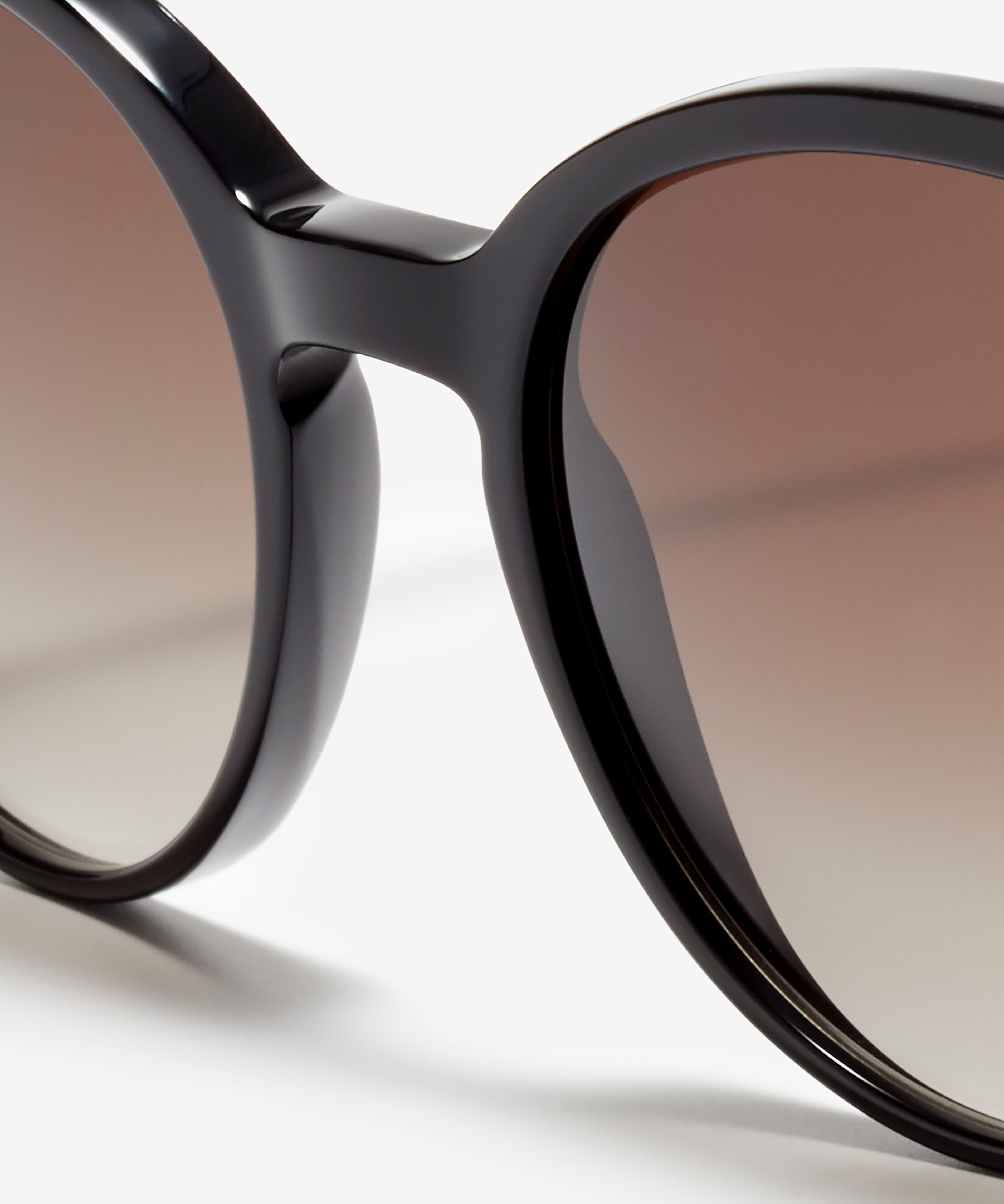 Detail-Bild der Sonnenbrille The Dazzling in Farbe Black und Größe Mittel