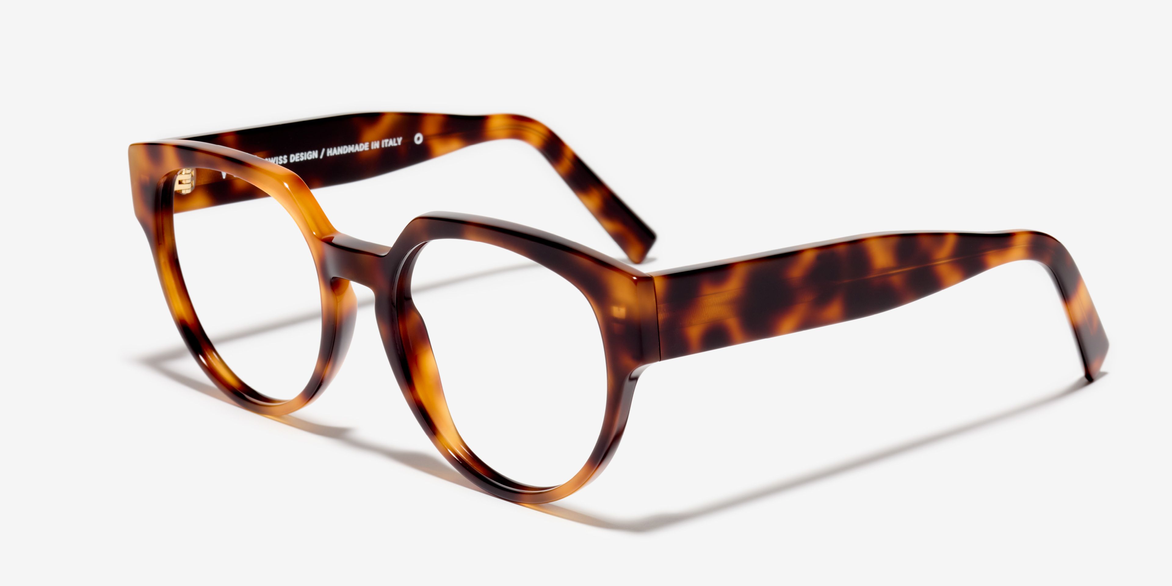 Image Angle de la monture The Chic en couleur Cherrywood et taille Moyens