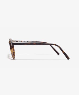 Side image of the frame The Earnest in colour Dark Havana and size Medium