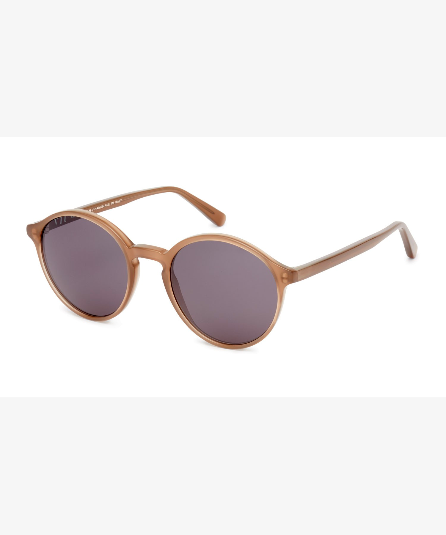 Schräg-Bild der Sonnenbrille The Classic II in Farbe Taupe und Größe Schmal