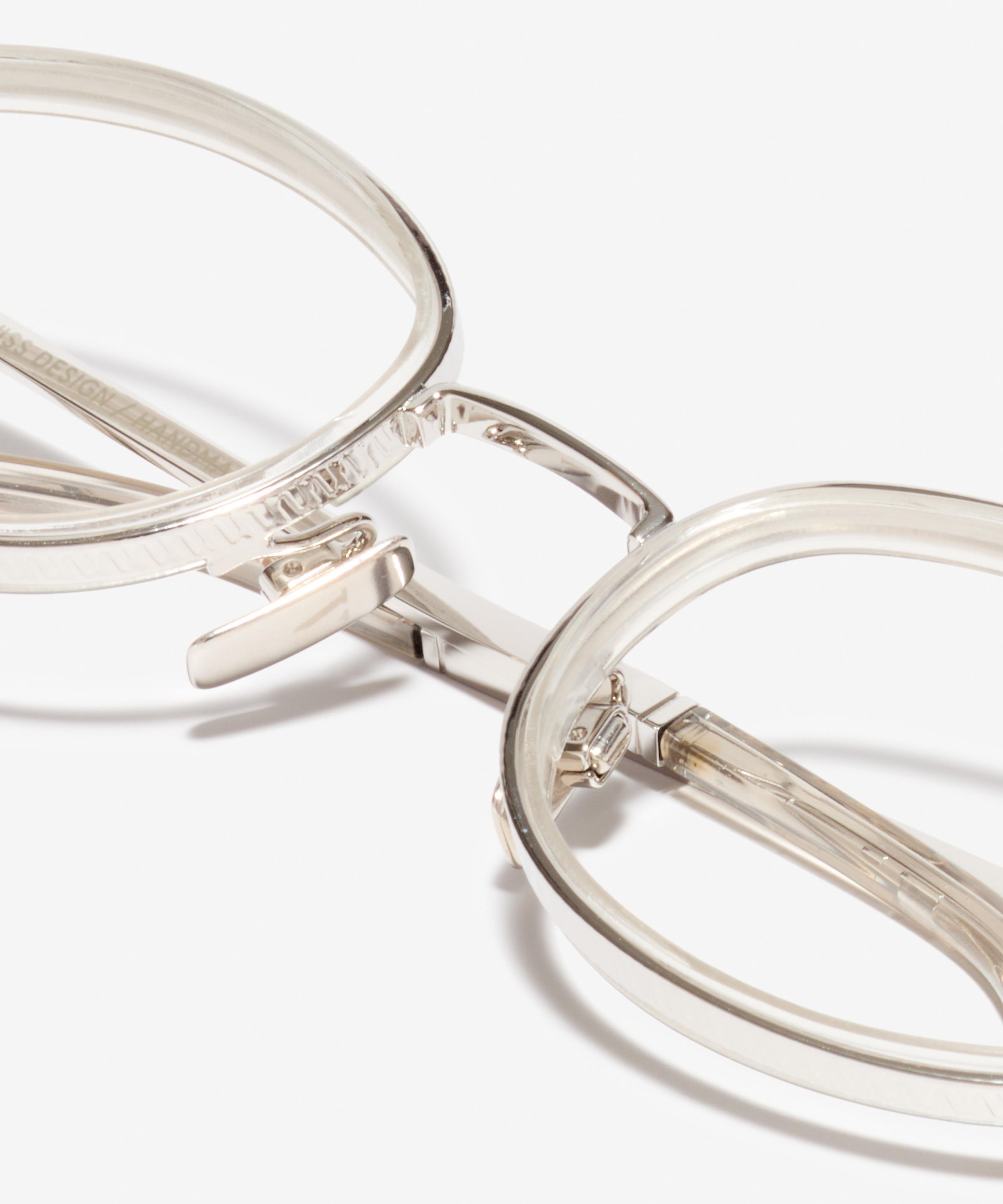 Detail-Bild der Brille The Icon Ace in Farbe Silver und Grösse Mittel