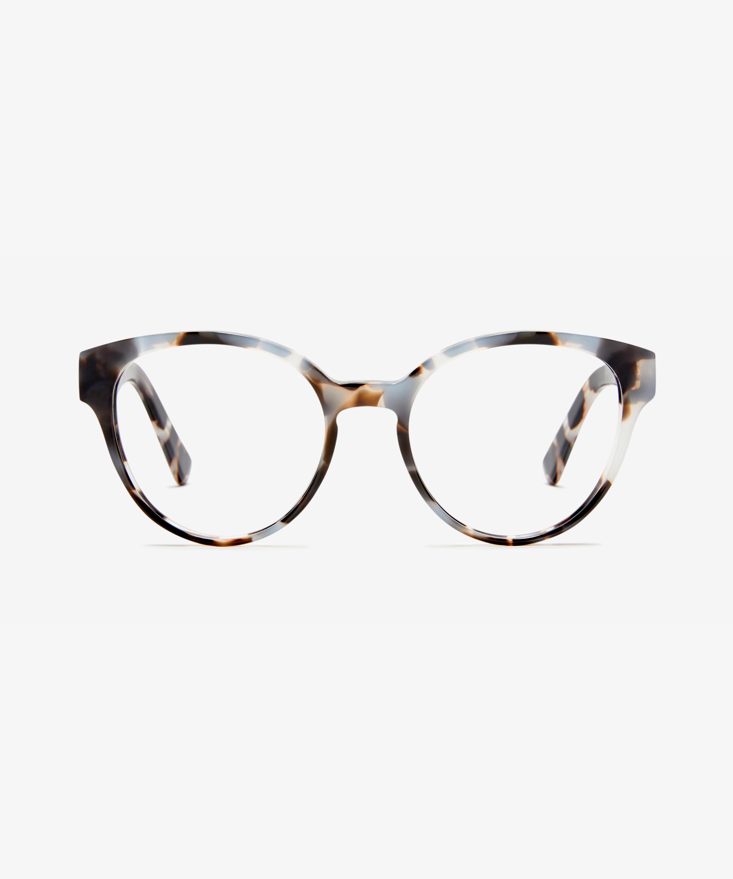 Front-Bild der Brille The Dazzling in Farbe Midnight Havana und Größe Mittel