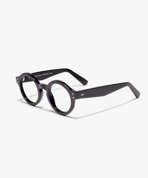 Schräg-Bild der Brille The Literary in Farbe Black und Größe Mittel