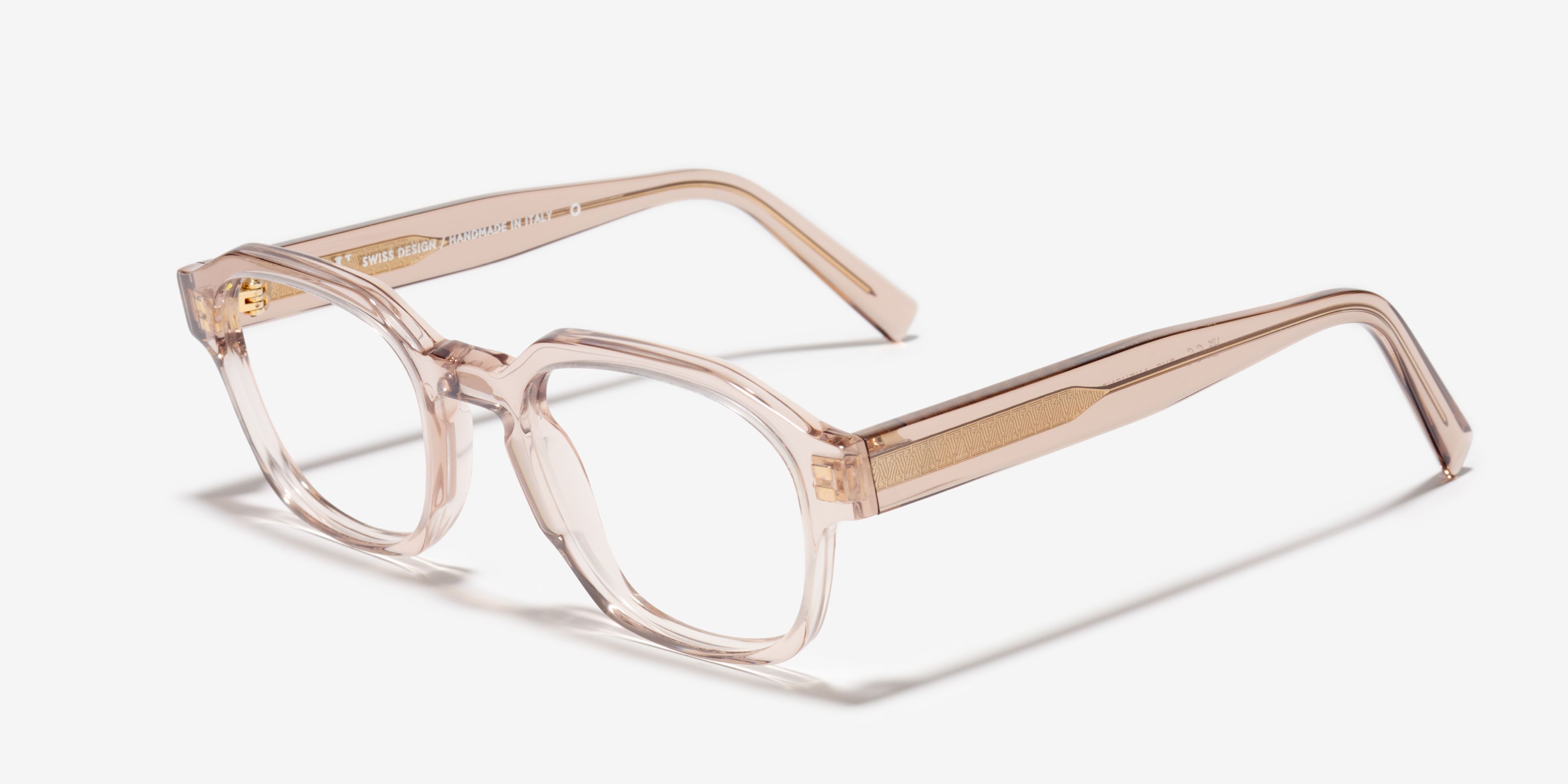 Angle image of the frame The Authentic in colour Pale Brown and size Wide