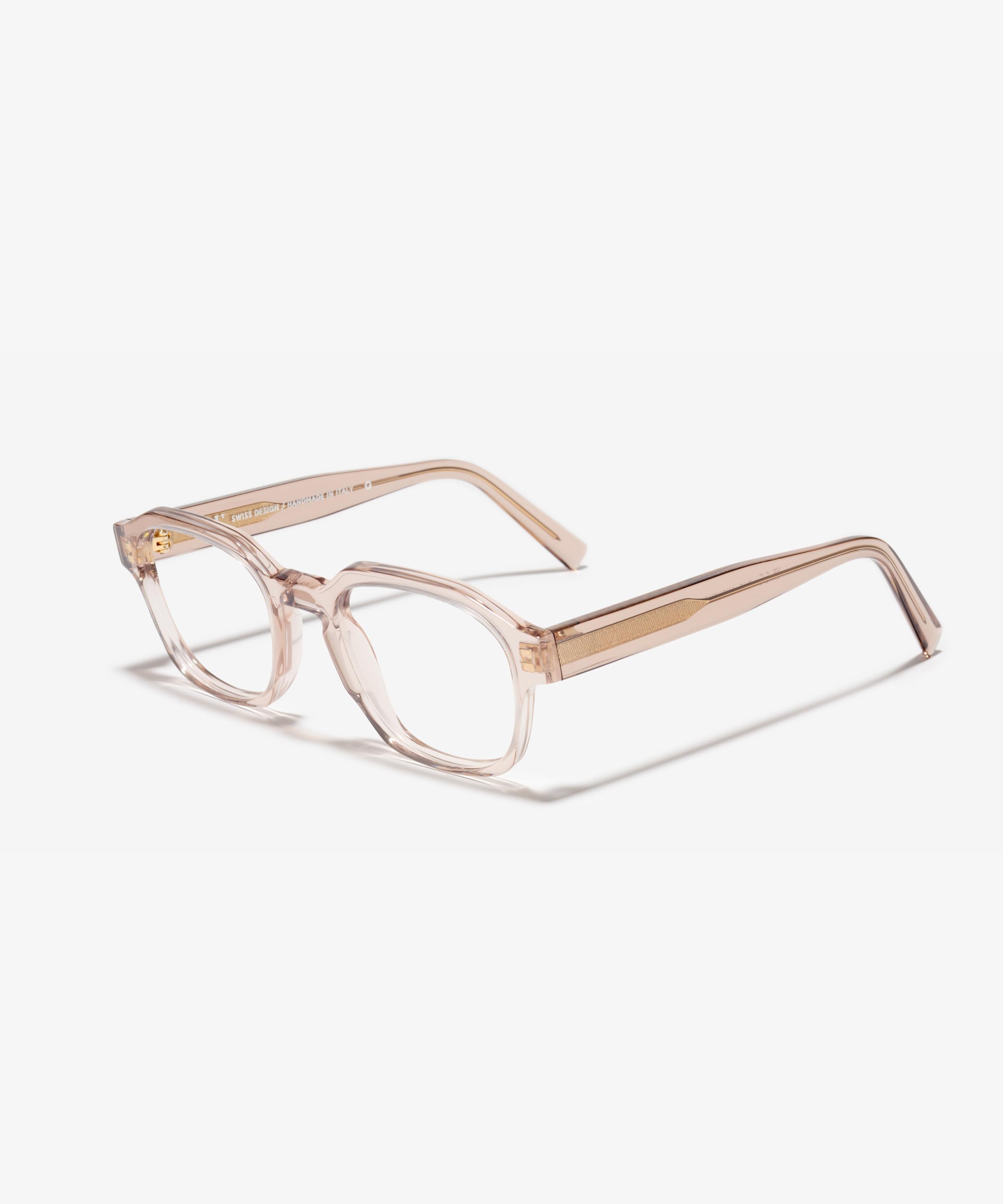 Angle image of the frame The Authentic in colour Pale Brown and size Wide