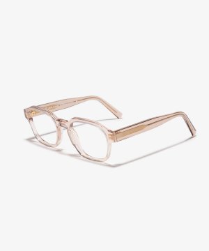 Angle image of the frame The Authentic in colour Pale Brown and size Wide