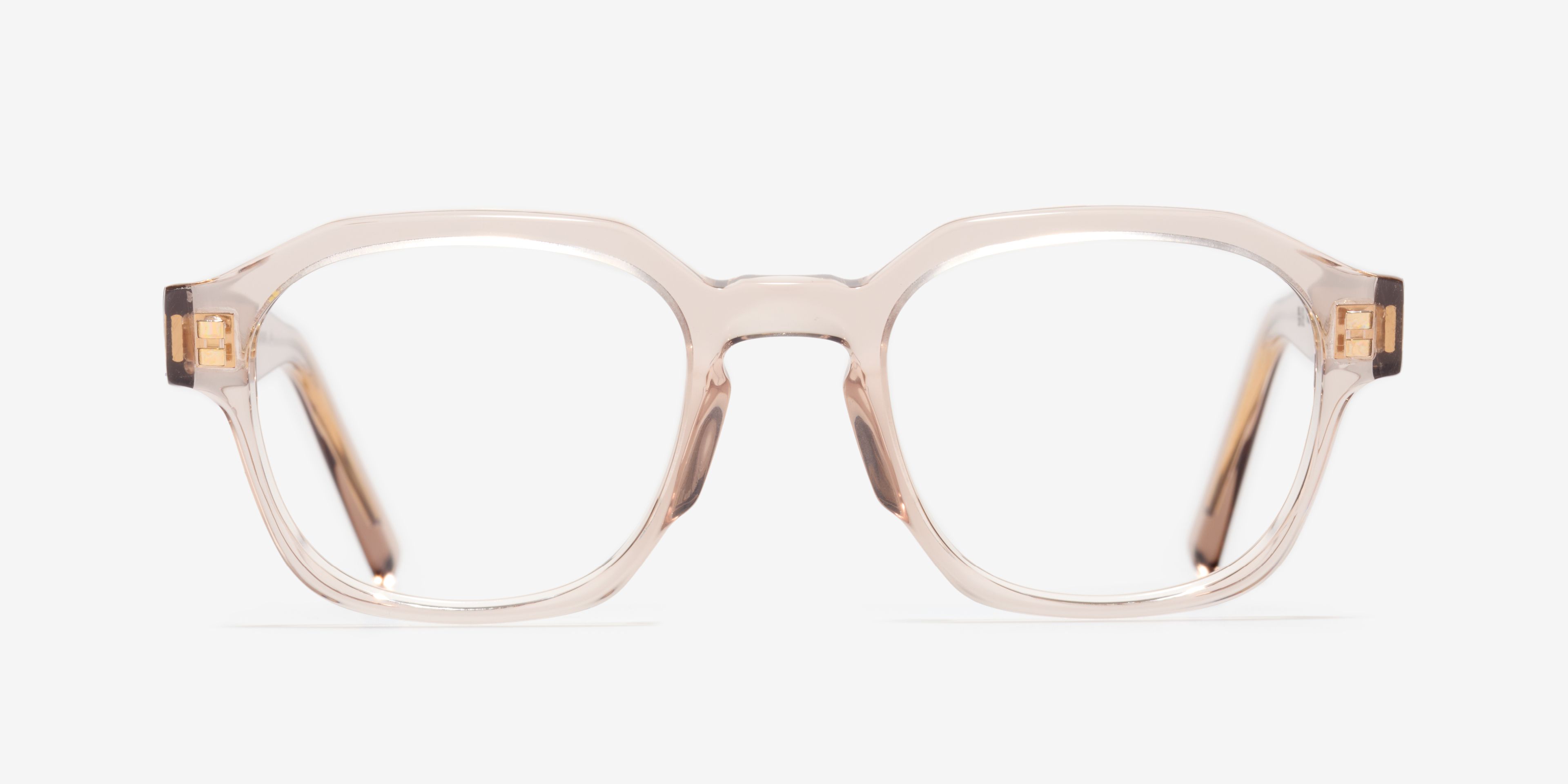Front image of the frame The Authentic in colour Pale Brown and size Wide
