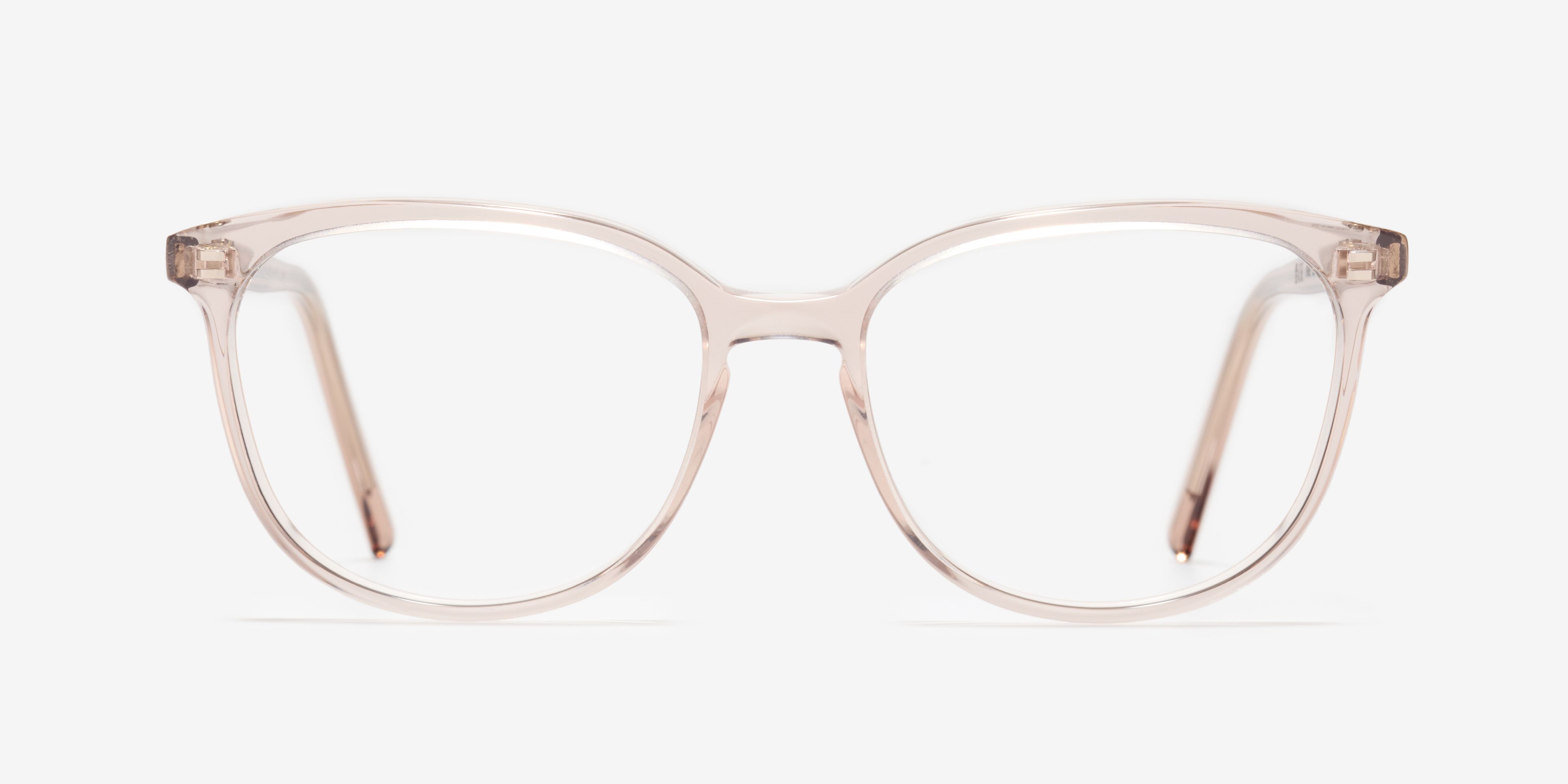 Front image of the frame The Brisk in colour Pale Brown and size Medium