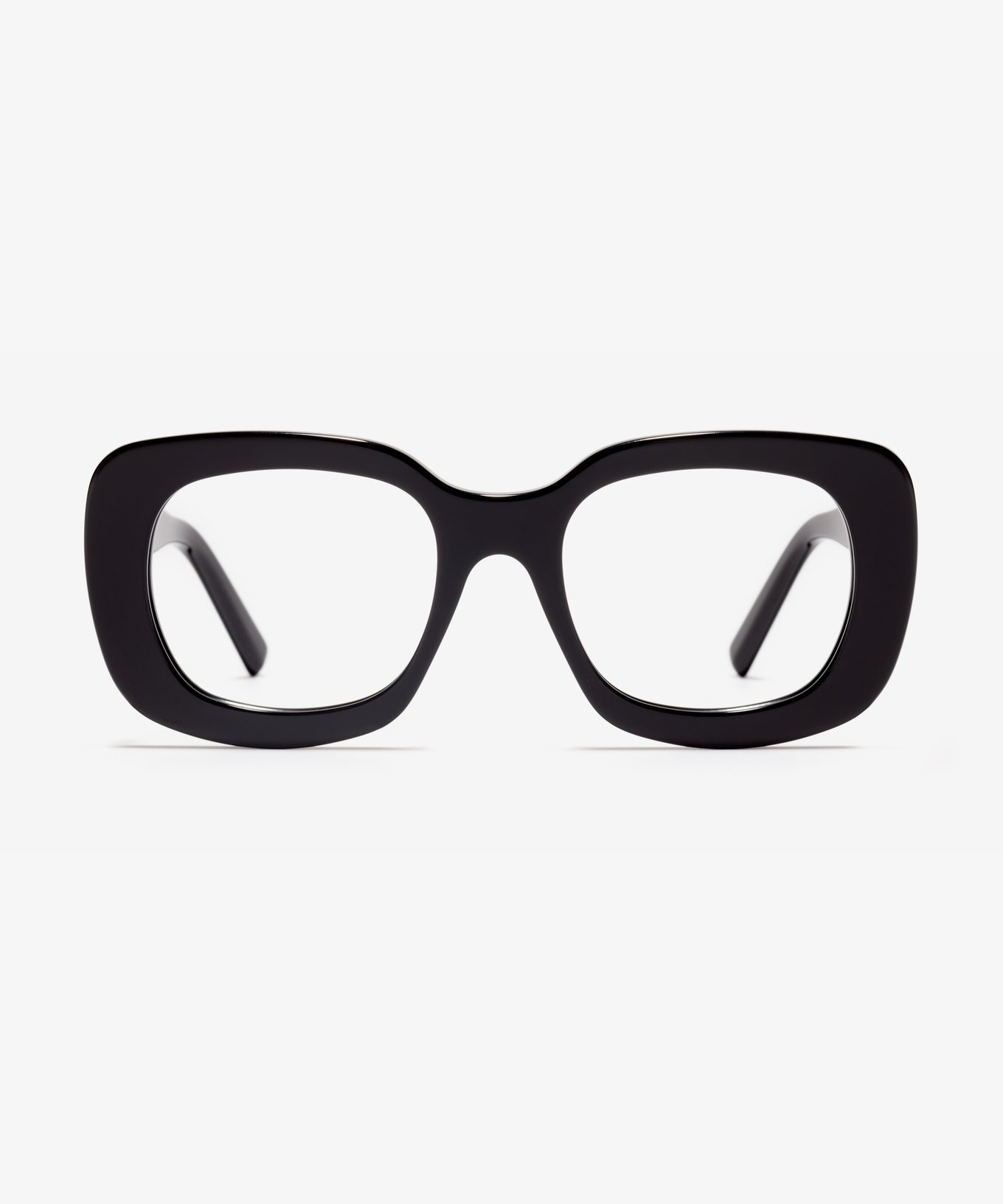 Front-Bild der Brille The Lover in Farbe Black und Größe Breit