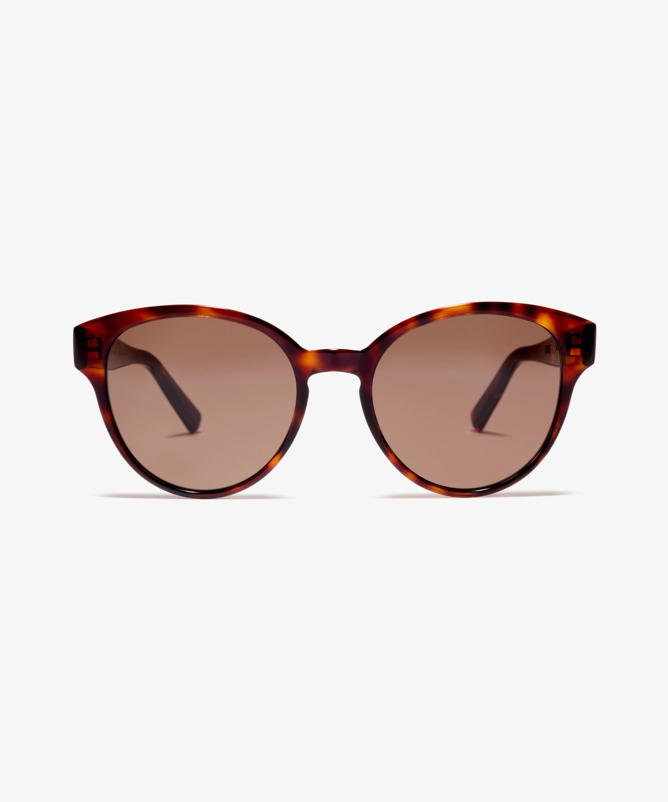 Front image of the sunglasses The Dazzling in colour Tortoise and size Medium