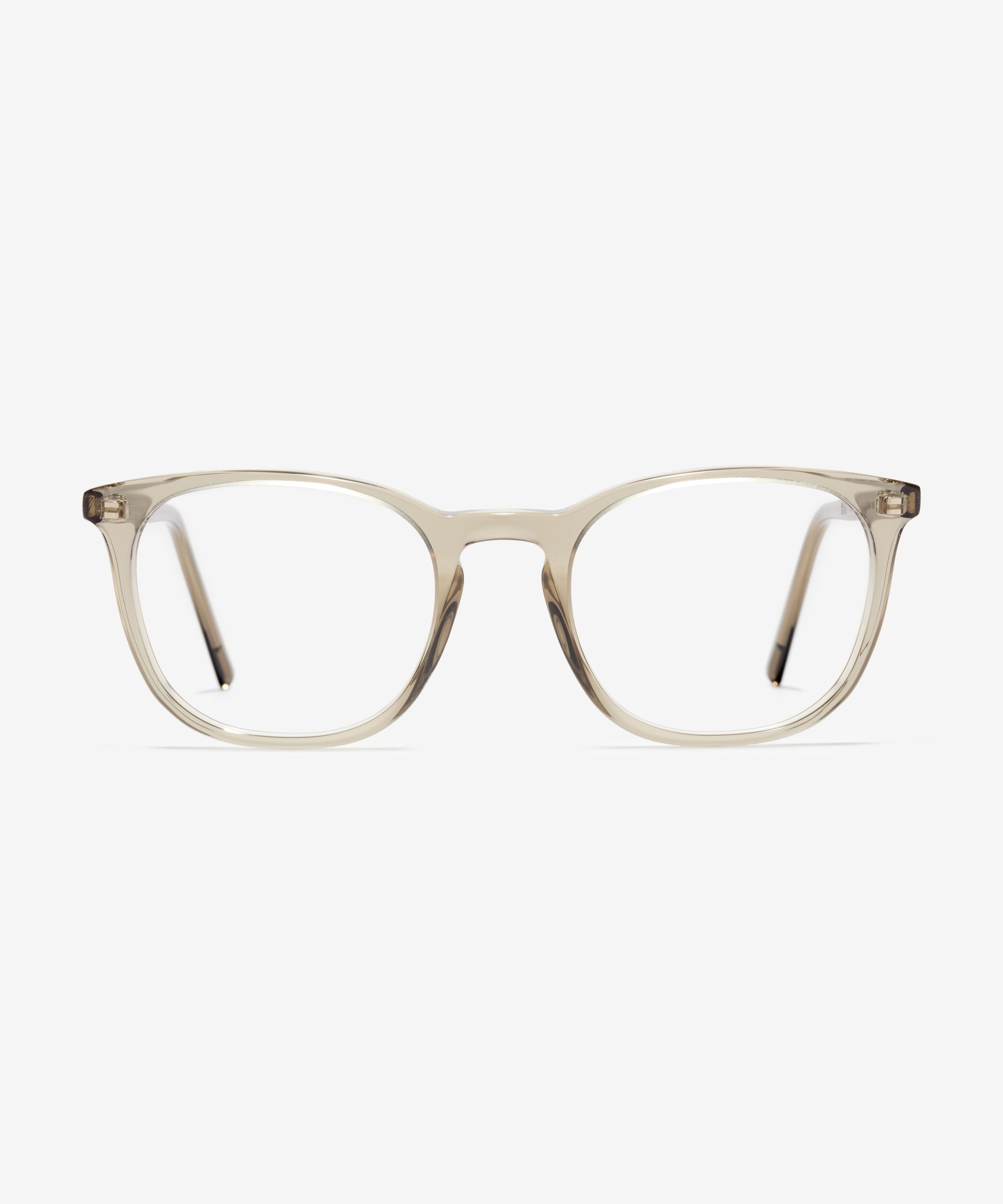 Front image of the frame The Grace in colour Light Khaki and size Wide