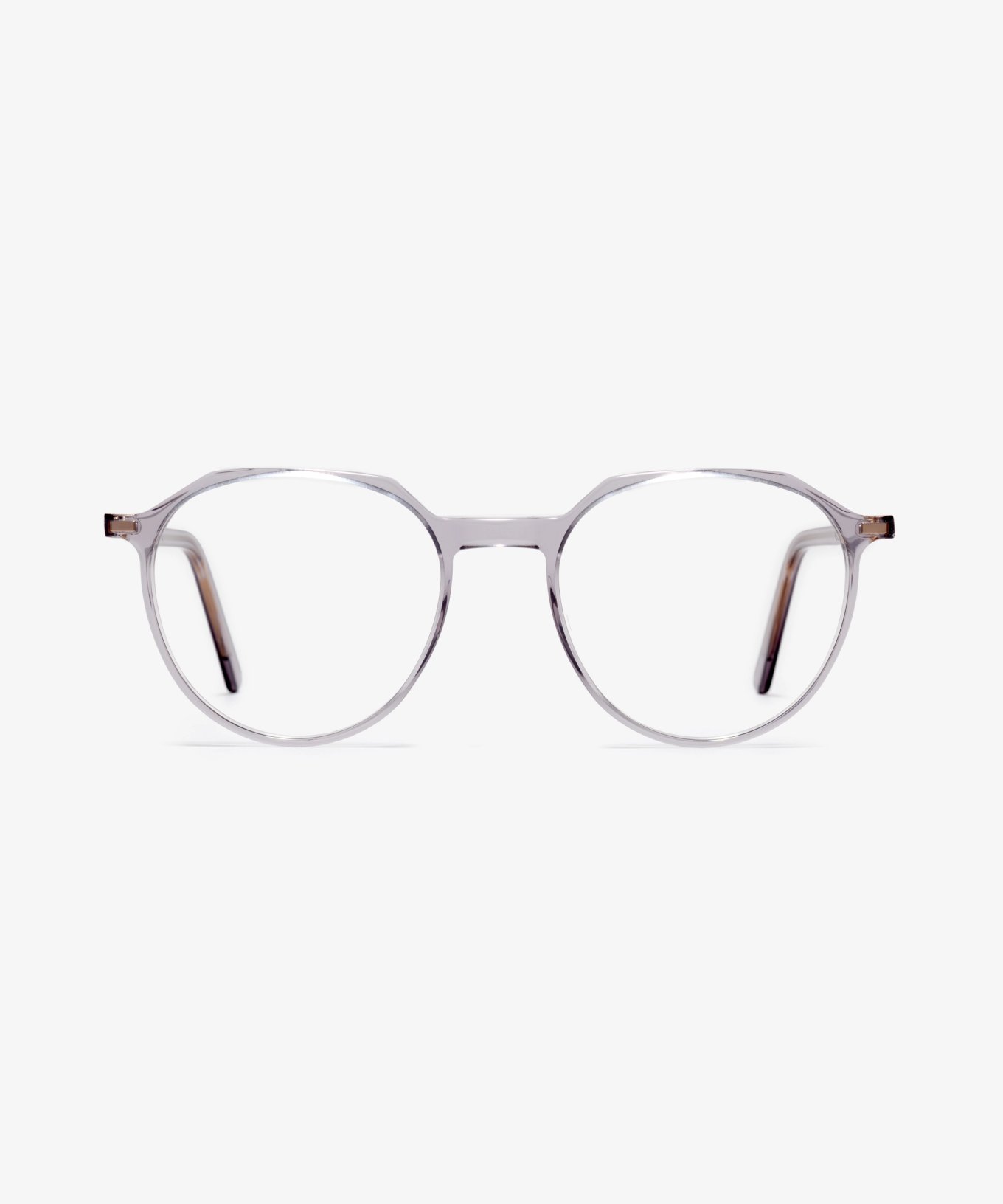 Front-Bild der Brille The Fortunate in Farbe Steel Grey und Größe Mittel