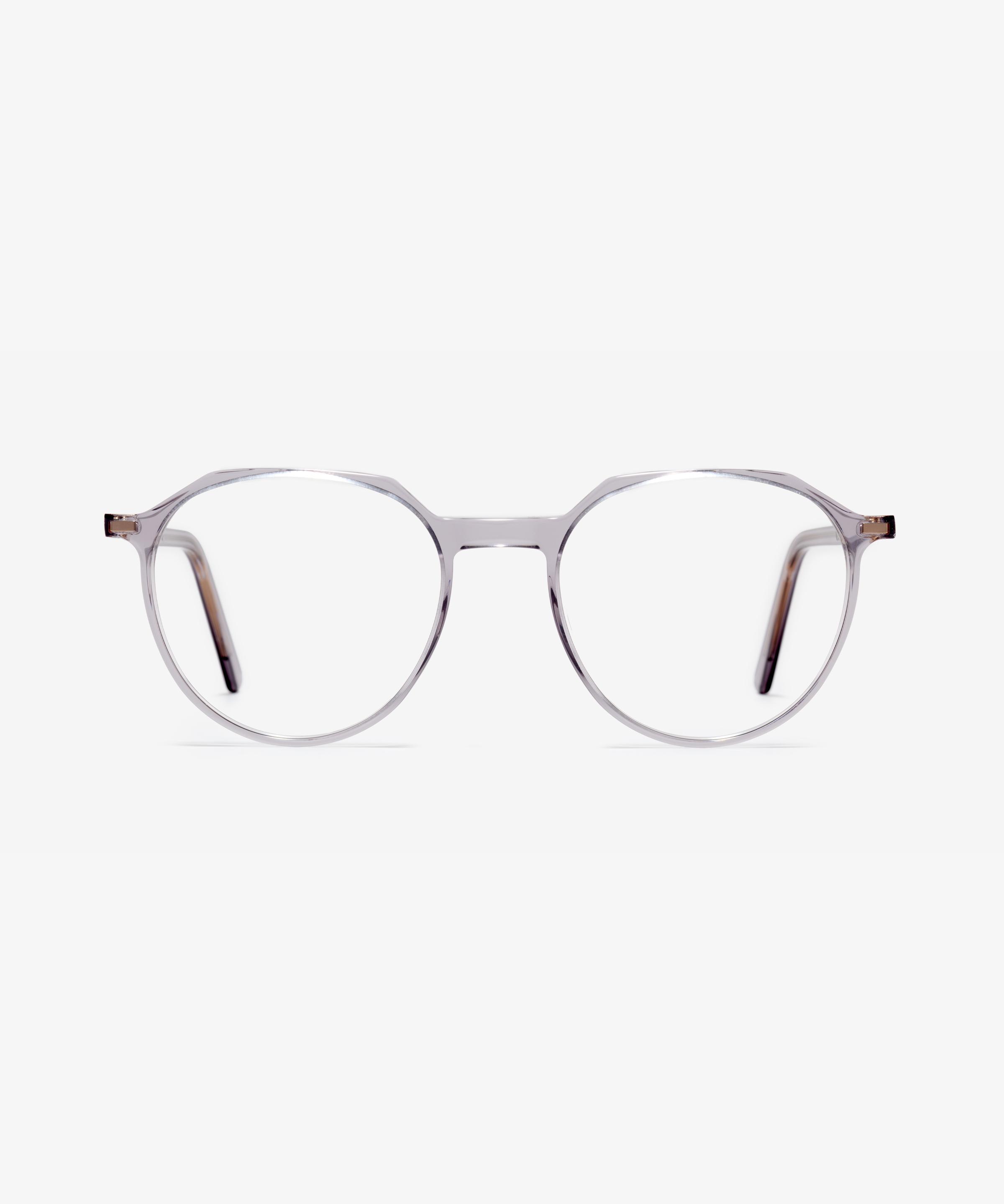 Front-Bild der Brille The Fortunate in Farbe Steel Grey und Größe Mittel