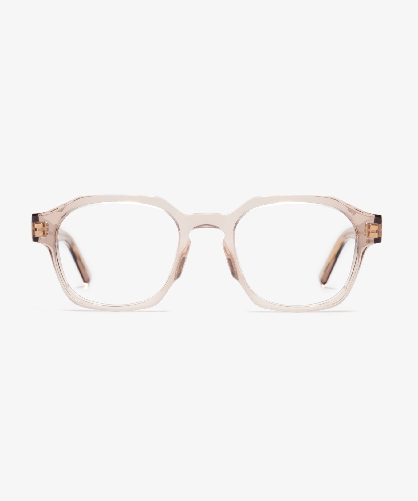 Front image of the frame The Authentic in colour Pale Brown and size Medium
