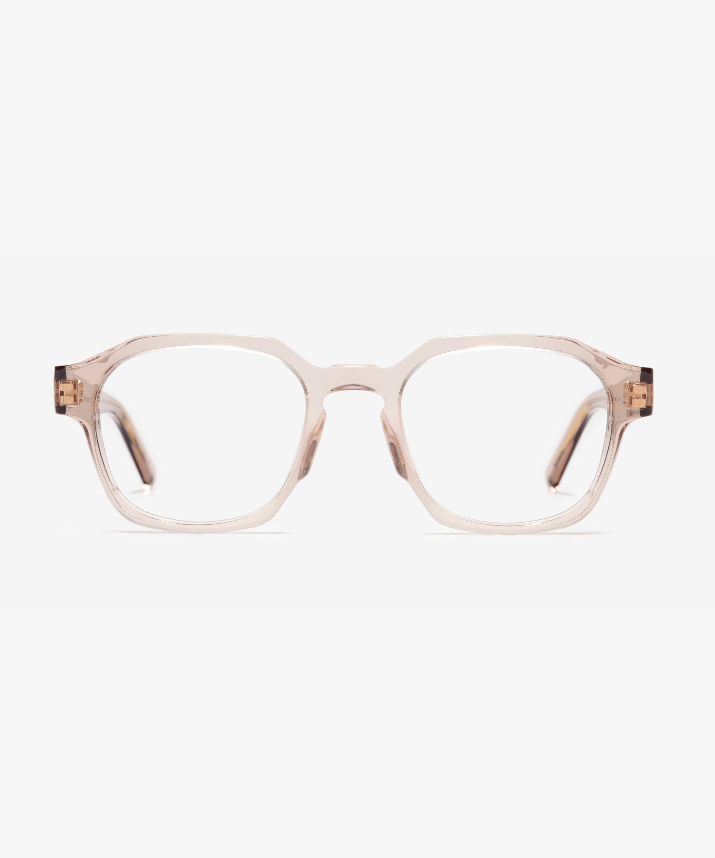 Front image of the frame The Authentic in colour Pale Brown and size Medium