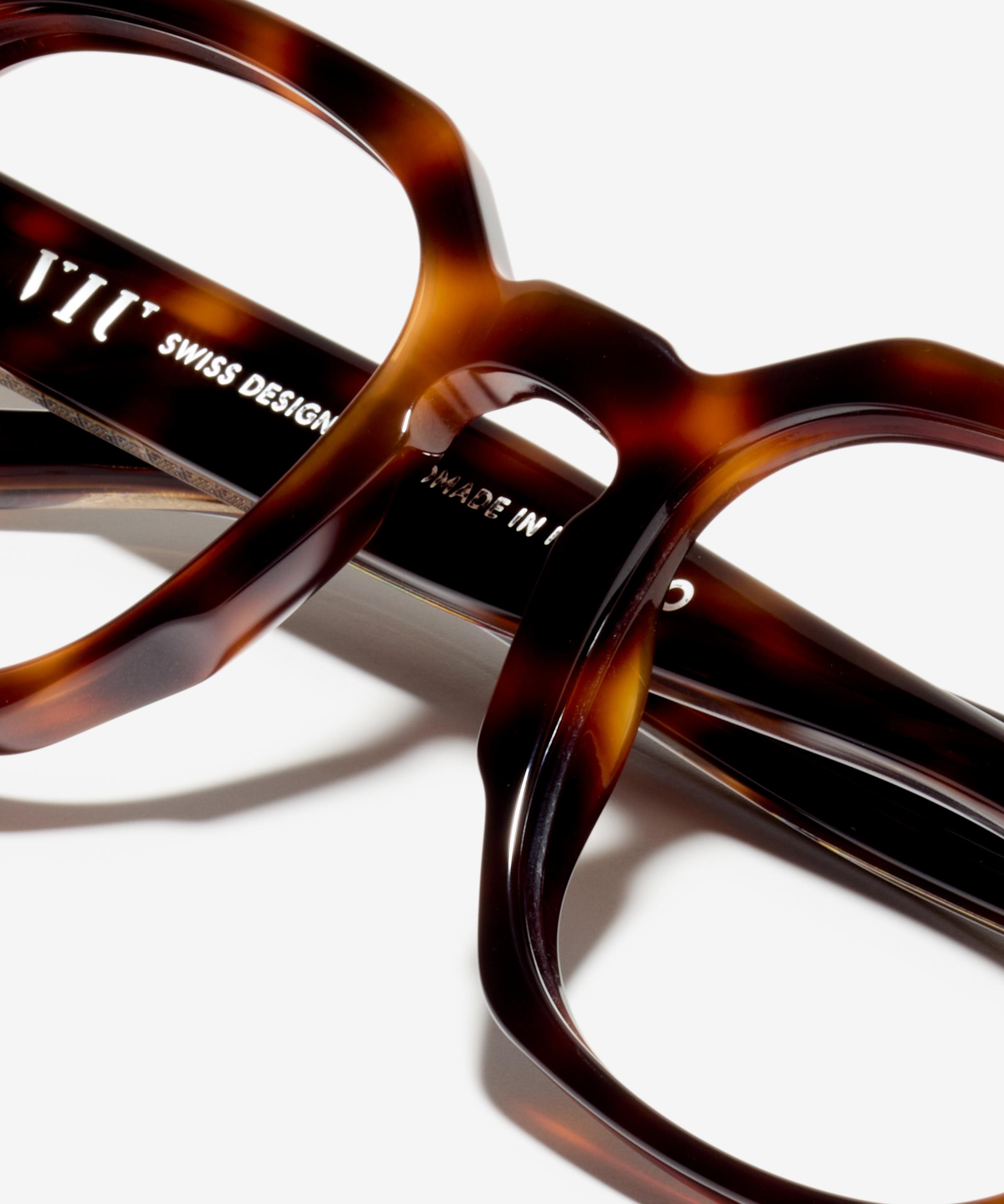 Detail-Bild der Brille The Authentic in Farbe Cherrywood und Grösse Breit